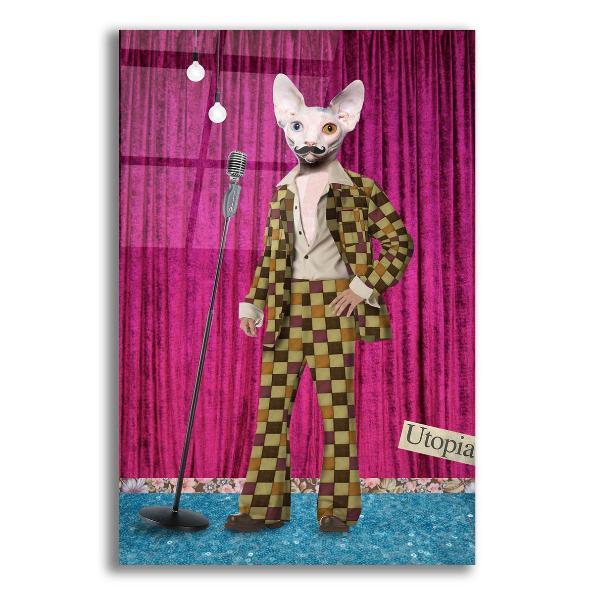 Epic Art 'Boogie Nights' by Elo Marc, Acrylic Glass Wall Art