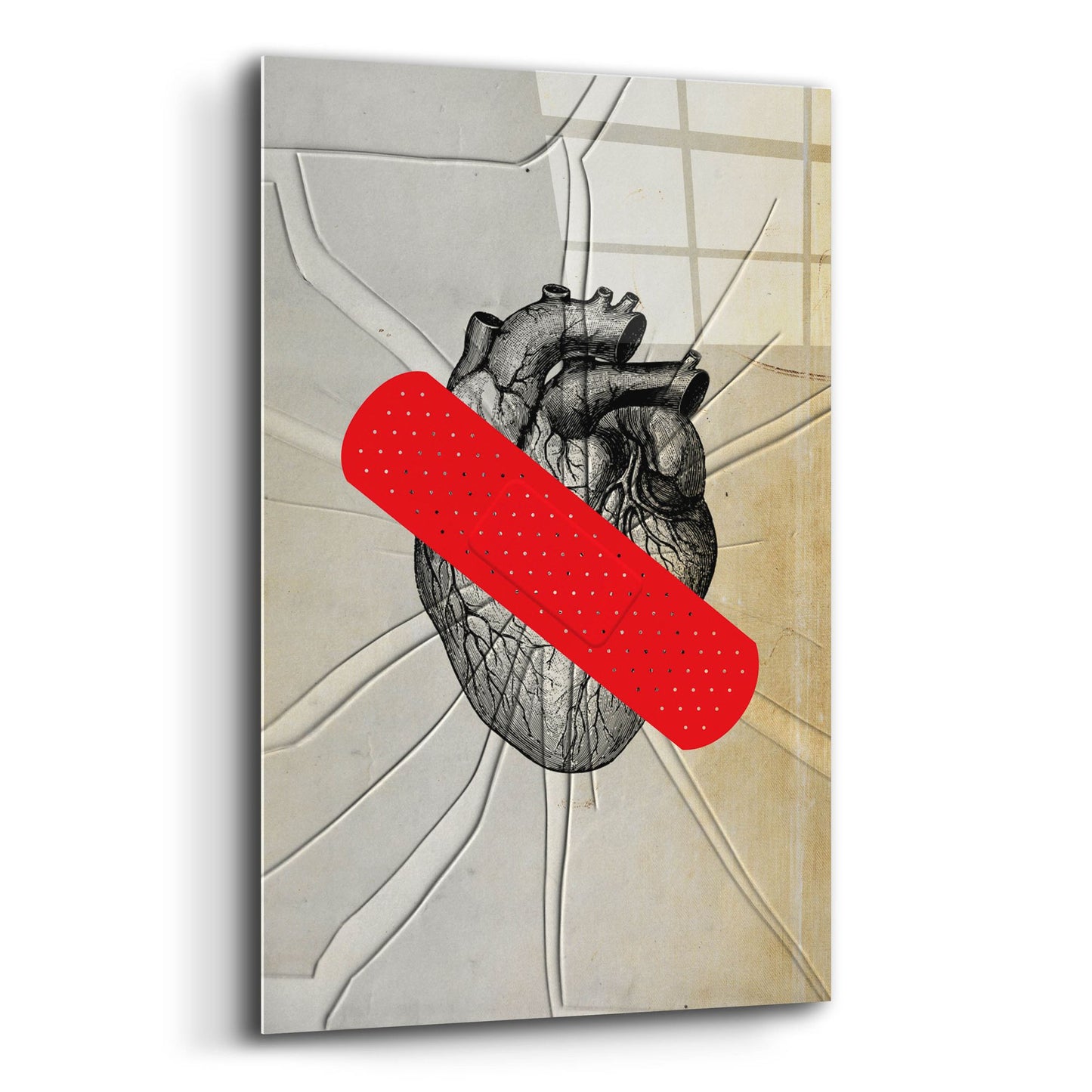 Epic Art 'First Aid' by Elo Marc, Acrylic Glass Wall Art,12x16