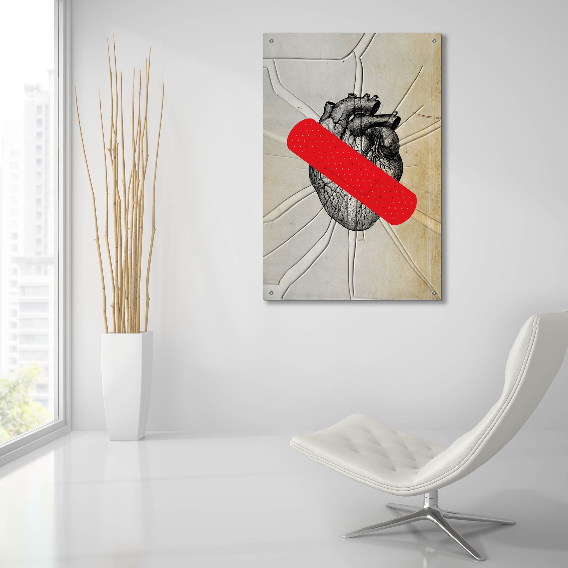 Epic Art 'First Aid' by Elo Marc, Acrylic Glass Wall Art,24x36