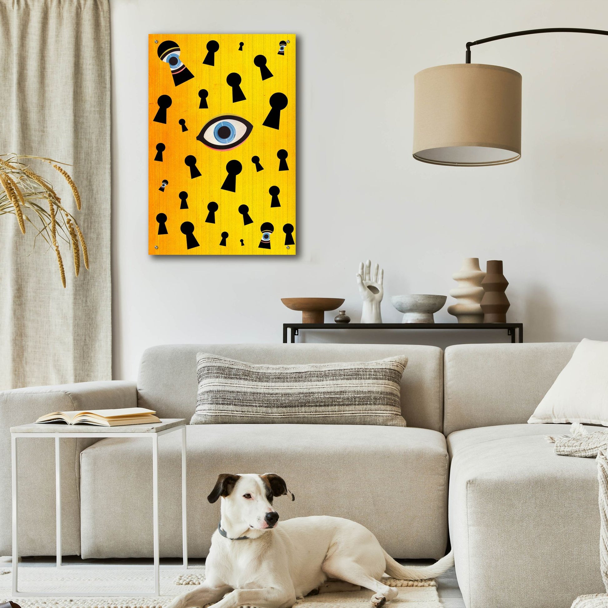 Epic Art 'They Are Watching' by Elo Marc, Acrylic Glass Wall Art,24x36