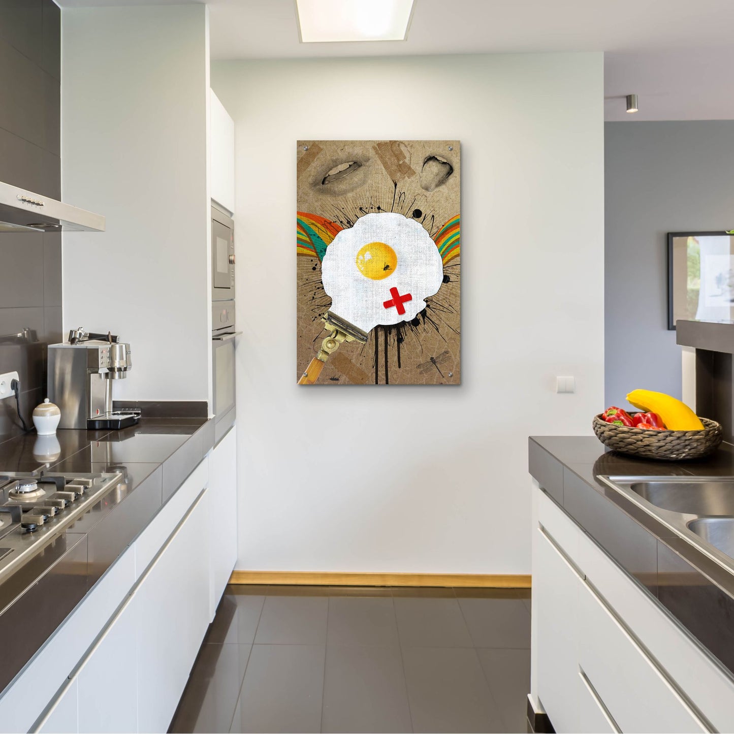 Epic Art 'Time for Breakfast' by Elo Marc, Acrylic Glass Wall Art,24x36