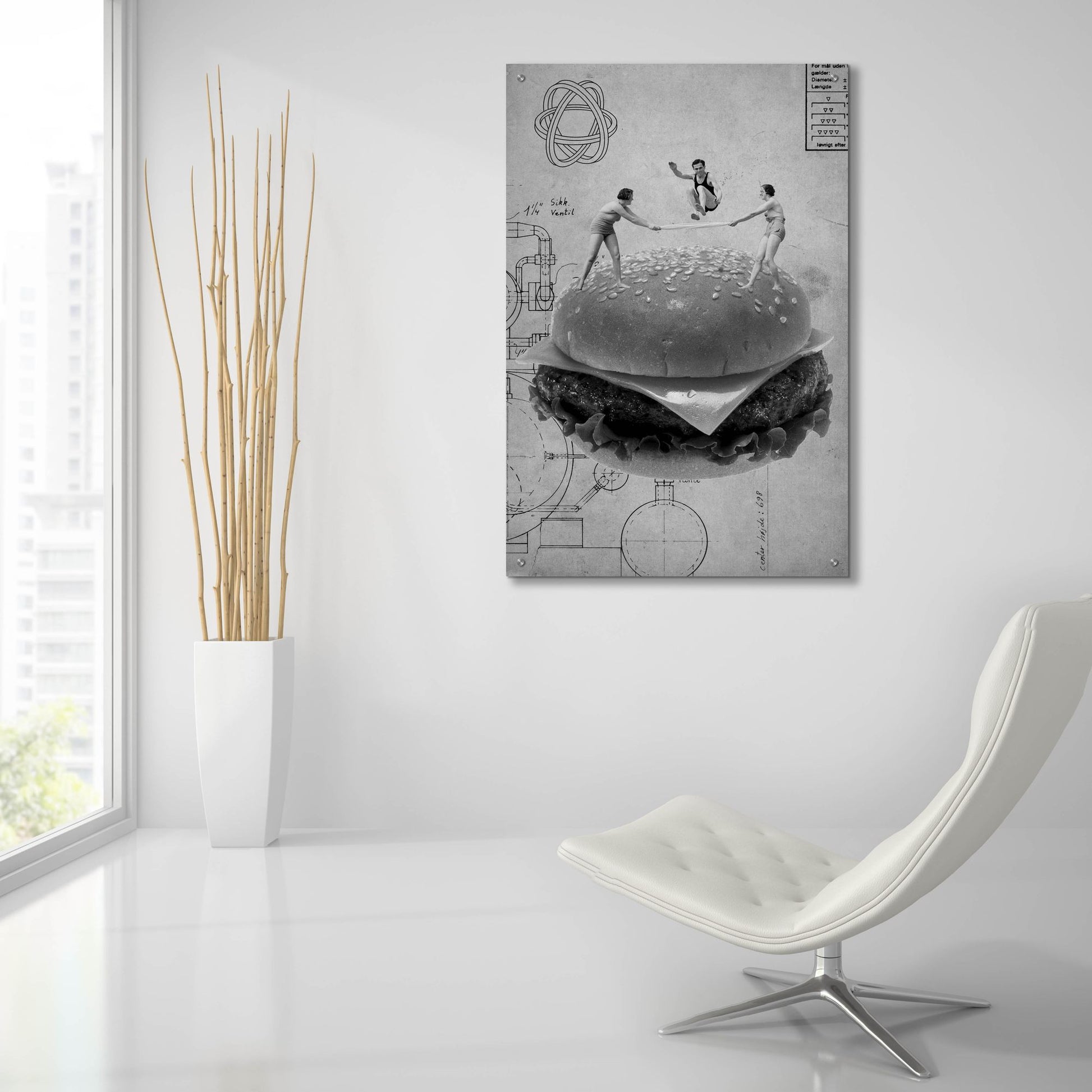 Epic Art 'American Dream' by Elo Marc, Acrylic Glass Wall Art,24x36