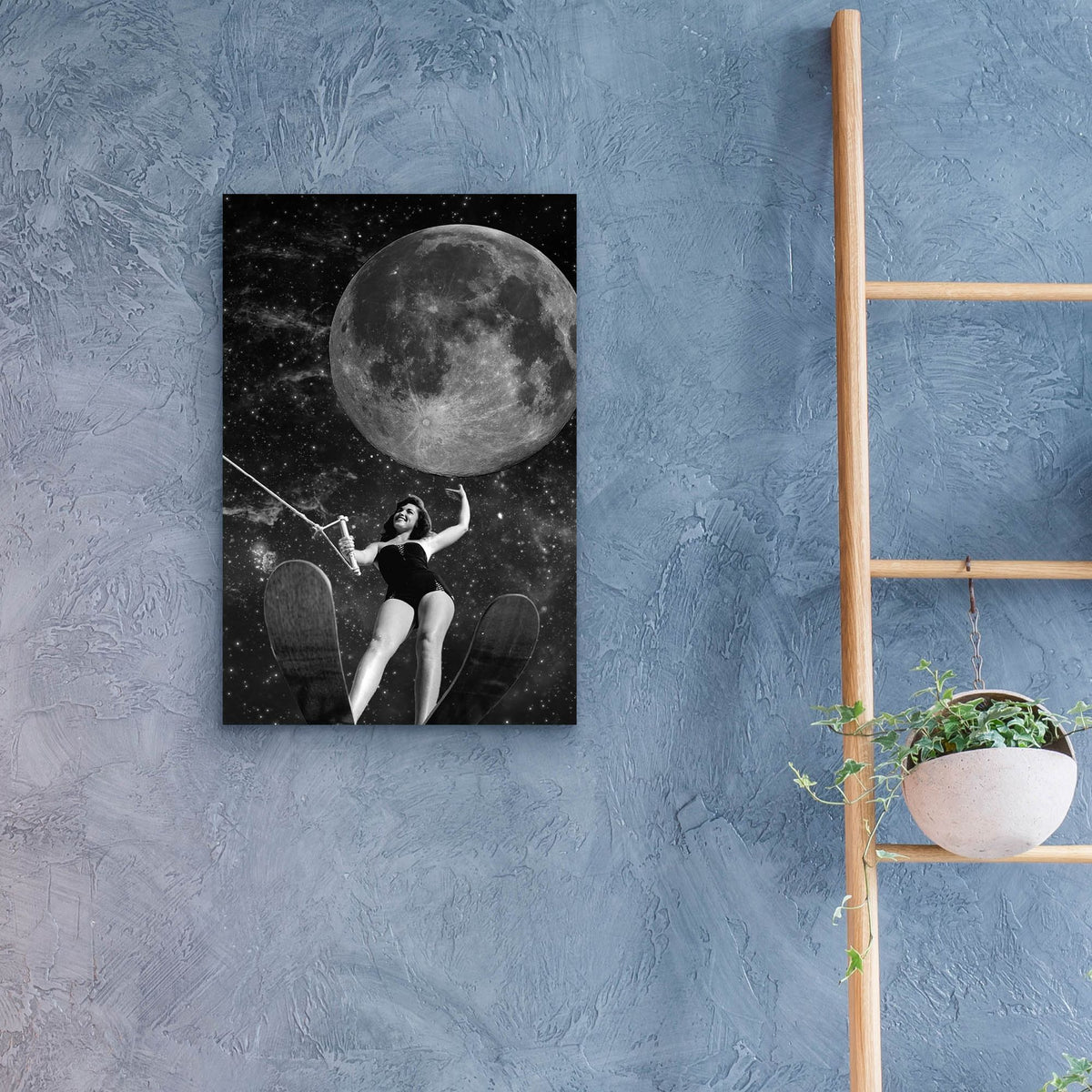 Epic Art 'Out There' by Elo Marc, Acrylic Glass Wall Art,16x24
