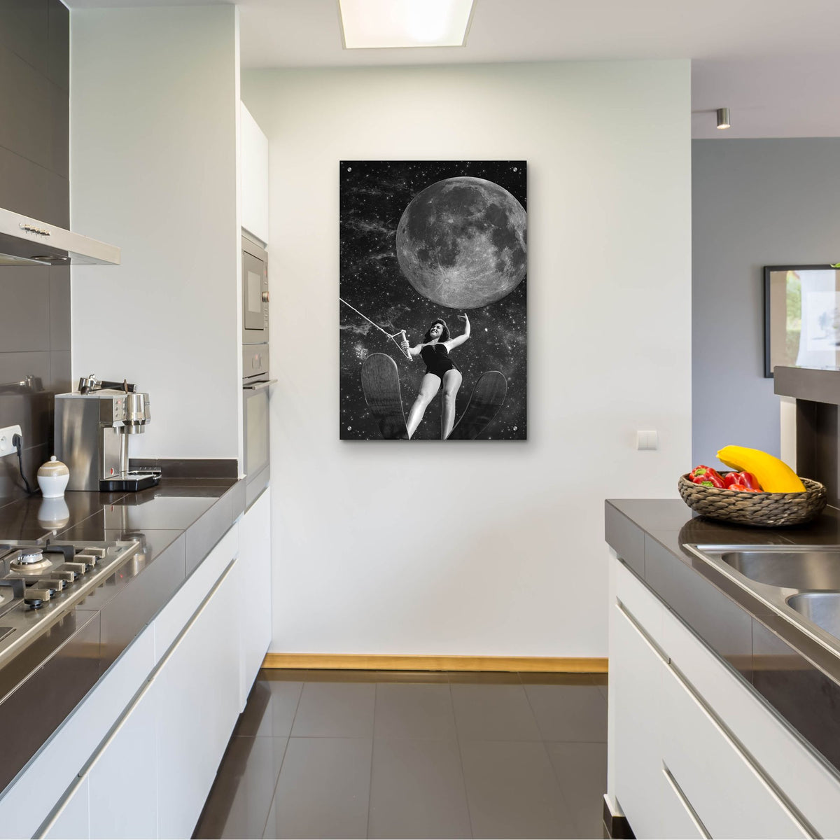 Epic Art 'Out There' by Elo Marc, Acrylic Glass Wall Art,24x36