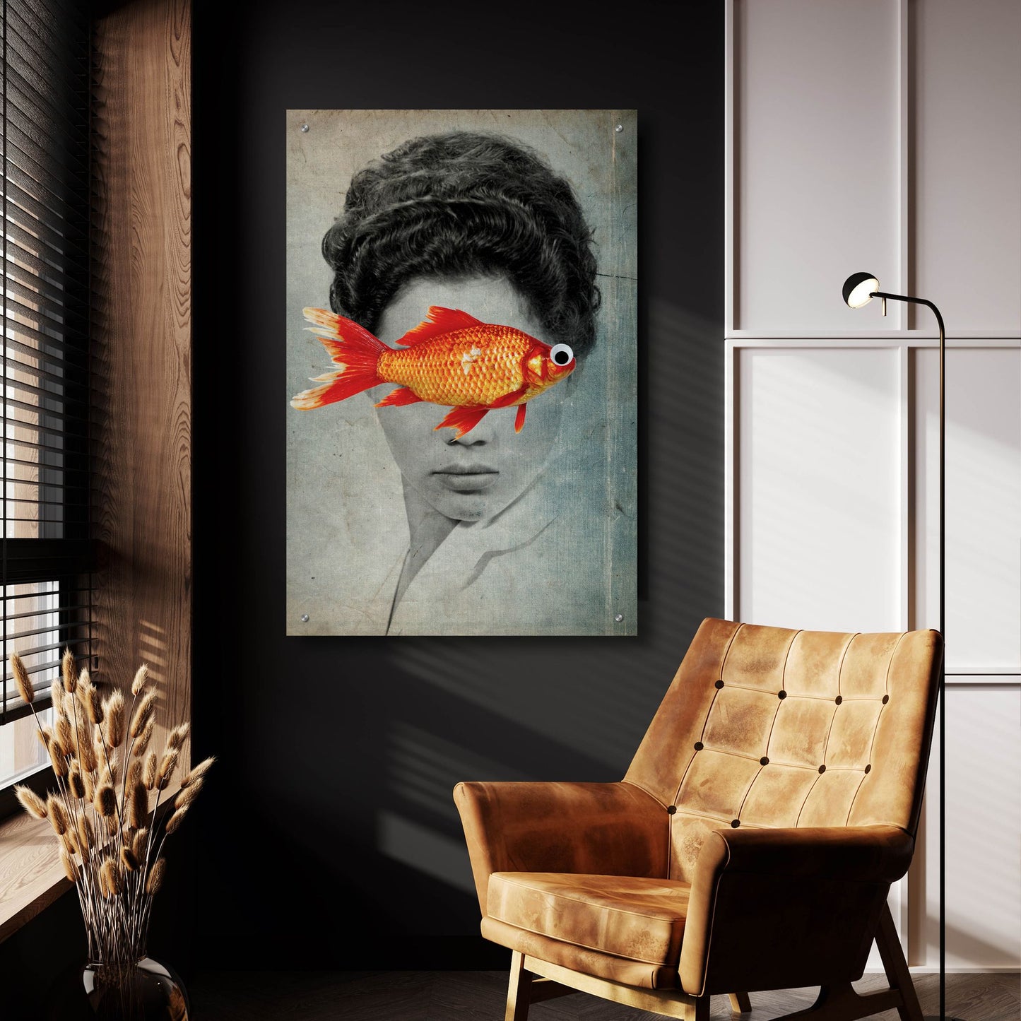 Epic Art 'Fish Eye' by Elo Marc, Acrylic Glass Wall Art,24x36