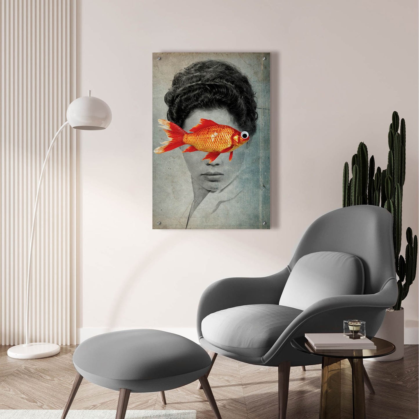 Epic Art 'Fish Eye' by Elo Marc, Acrylic Glass Wall Art,24x36