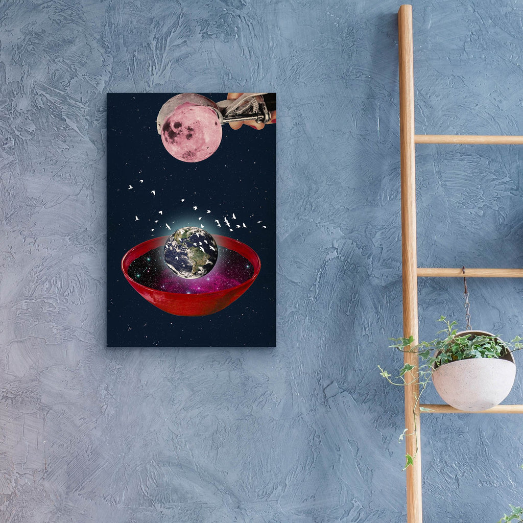 Epic Art 'The Creation of the Universe' by Elo Marc, Acrylic Glass Wall Art,16x24