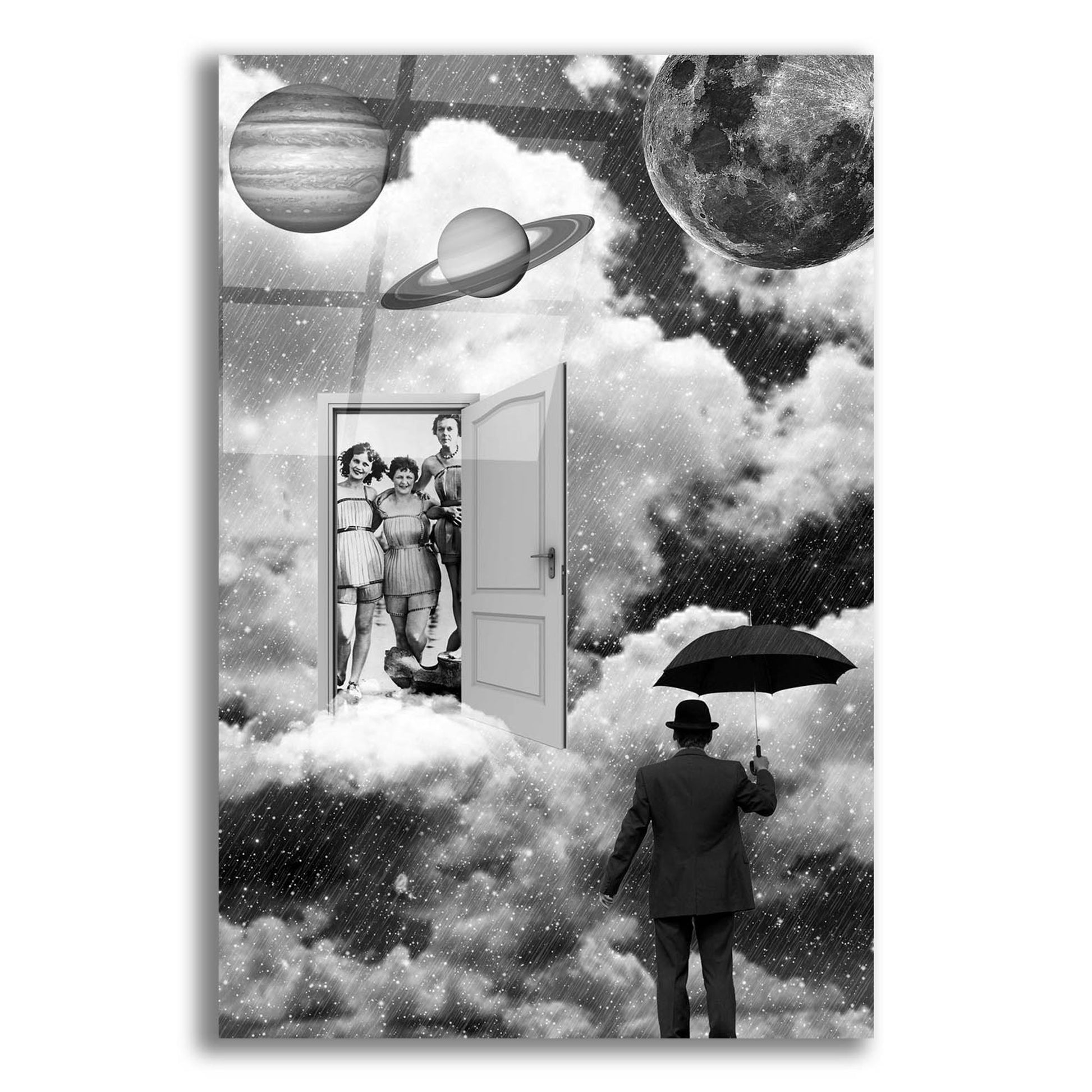 Epic Art 'Heaven's Door' by Elo Marc, Acrylic Glass Wall Art,12x16