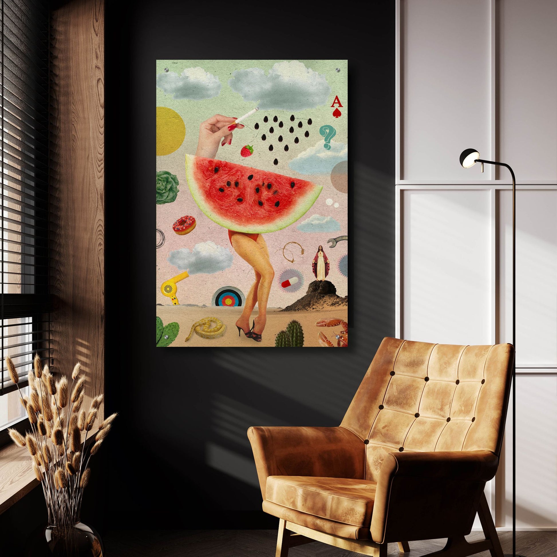 Epic Art 'Juicy' by Elo Marc, Acrylic Glass Wall Art,24x36