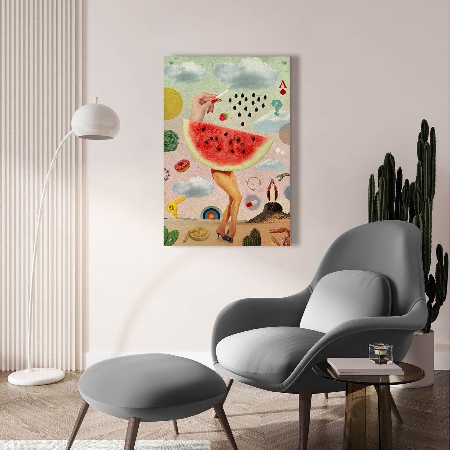 Epic Art 'Juicy' by Elo Marc, Acrylic Glass Wall Art,24x36