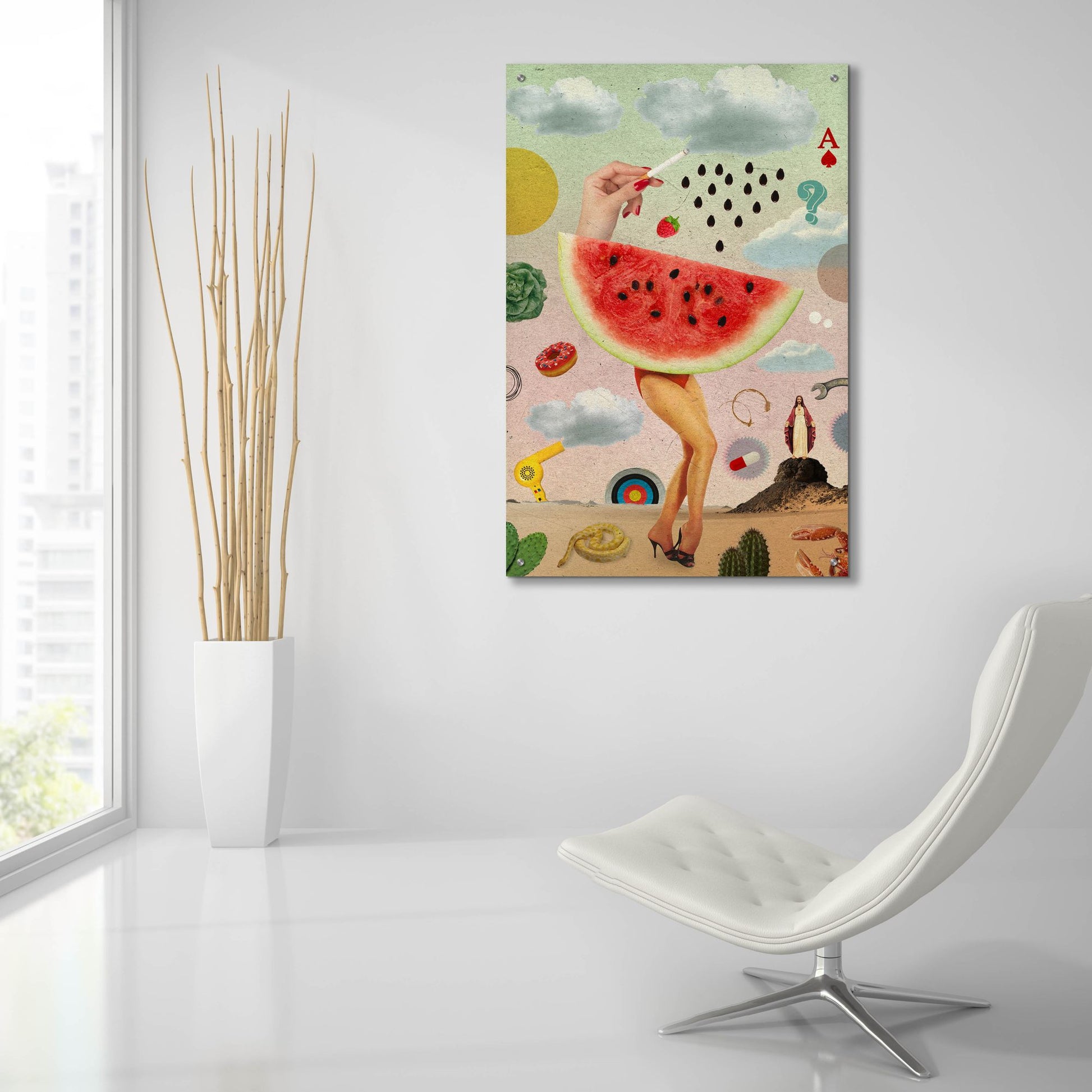 Epic Art 'Juicy' by Elo Marc, Acrylic Glass Wall Art,24x36