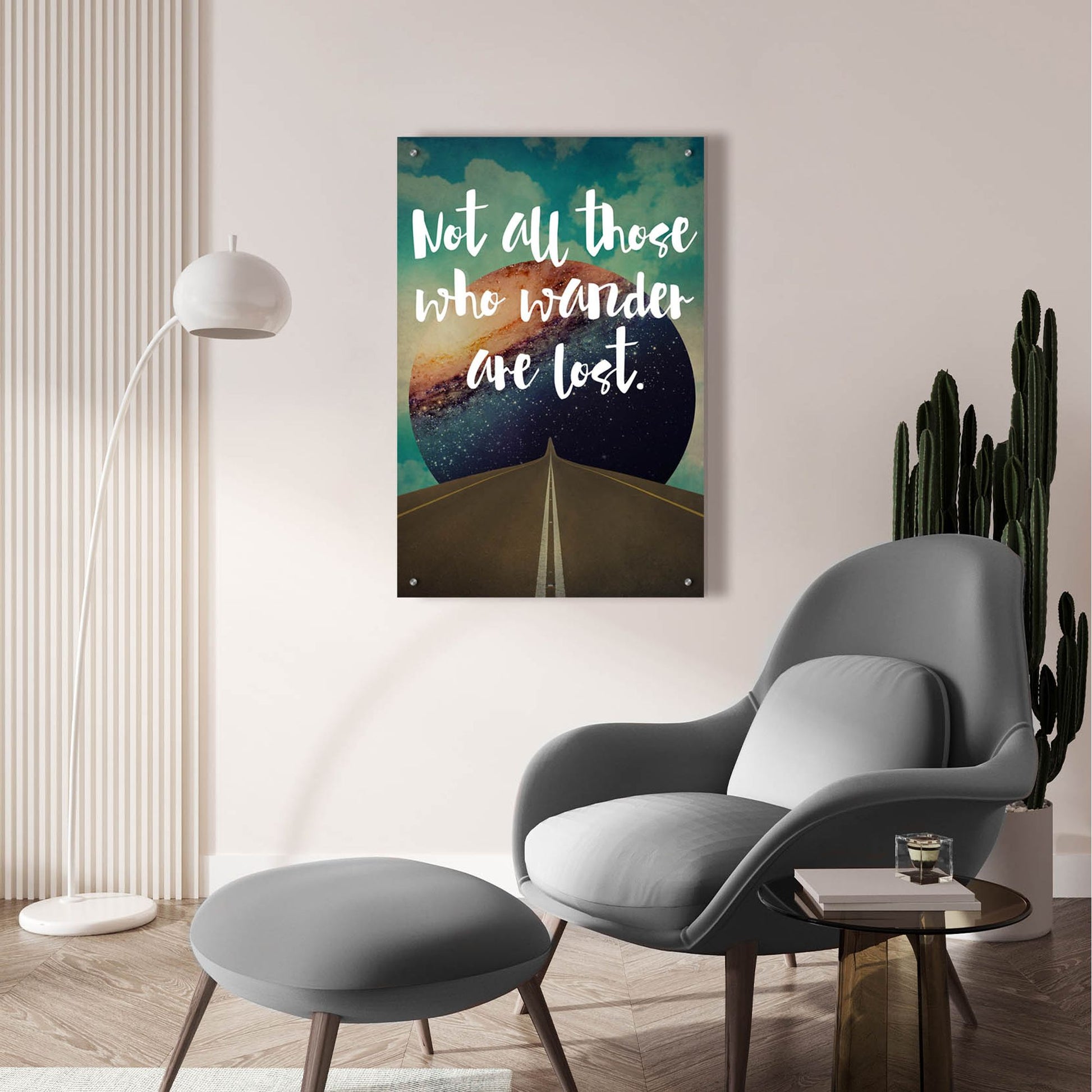 Epic Art 'Not All Those' by Elo Marc, Acrylic Glass Wall Art,24x36