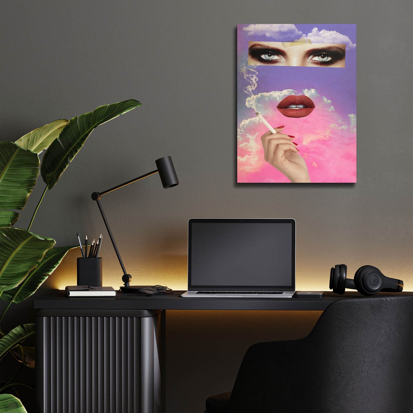 Epic Art 'Vanity' by Elo Marc, Acrylic Glass Wall Art,12x16