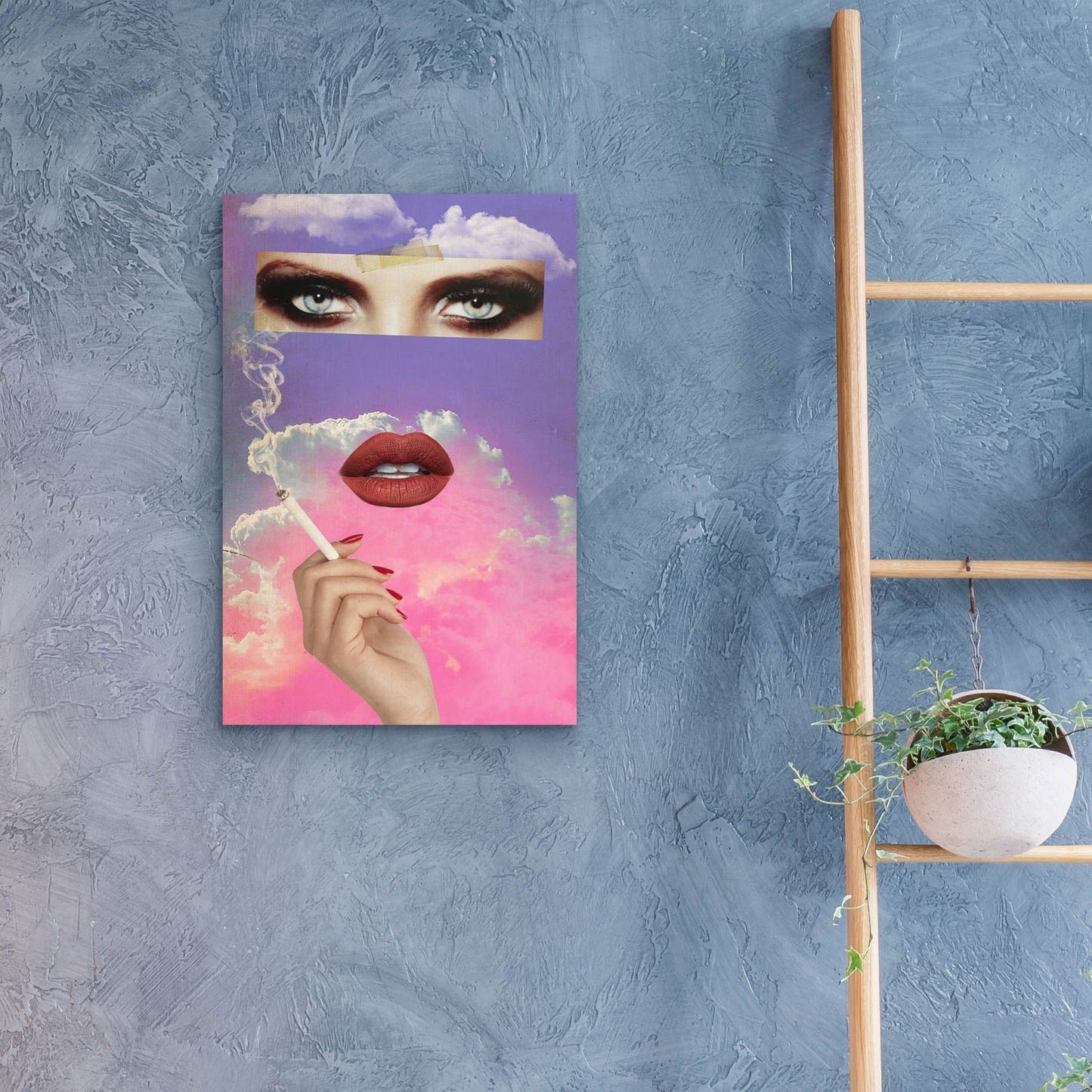 Epic Art 'Vanity' by Elo Marc, Acrylic Glass Wall Art,16x24