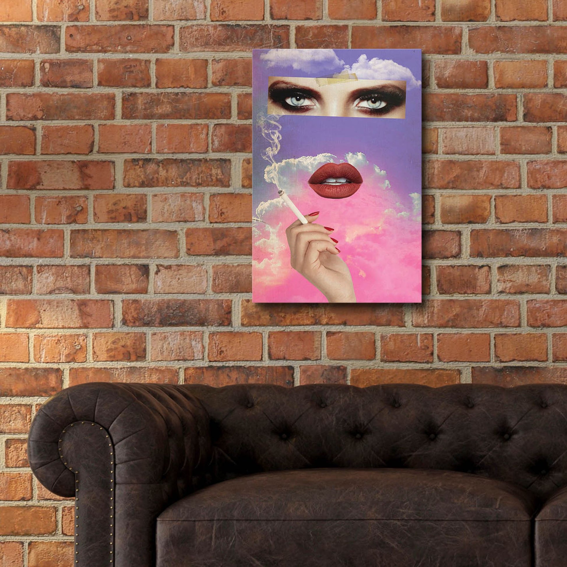 Epic Art 'Vanity' by Elo Marc, Acrylic Glass Wall Art,16x24