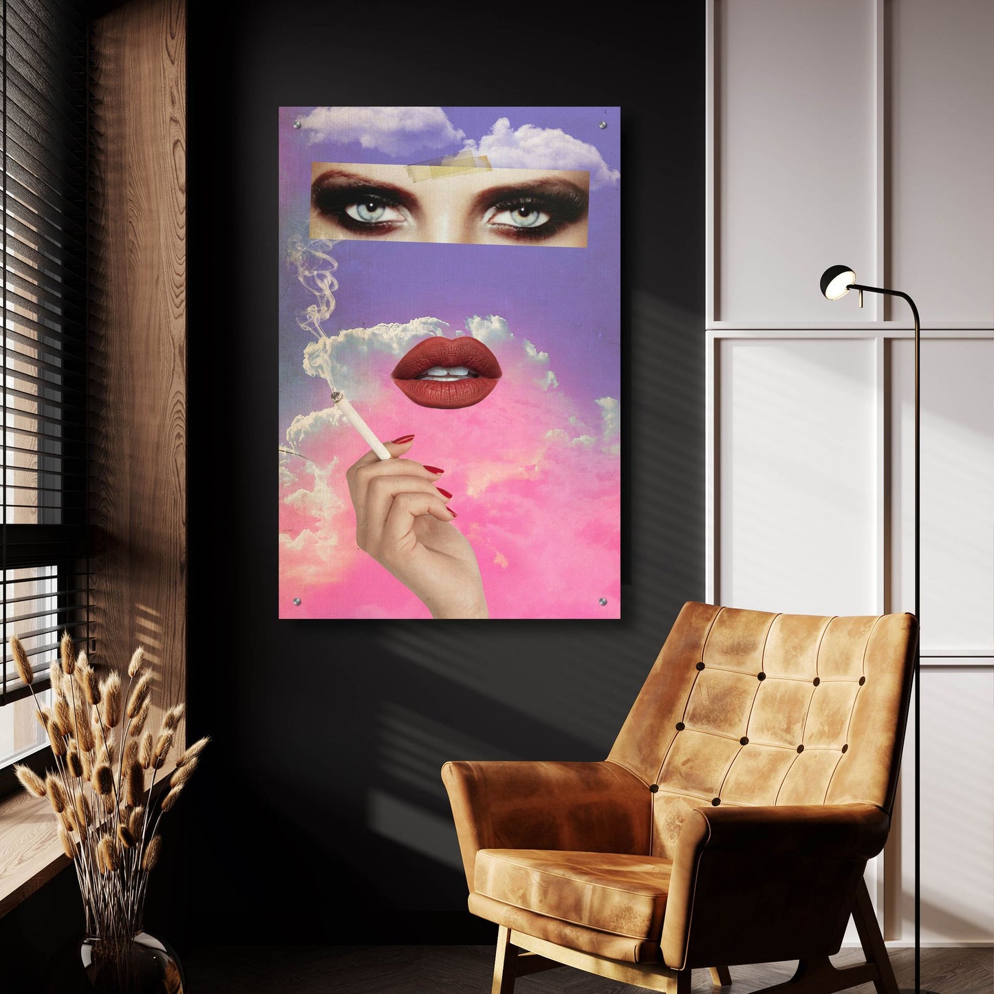 Epic Art 'Vanity' by Elo Marc, Acrylic Glass Wall Art,24x36