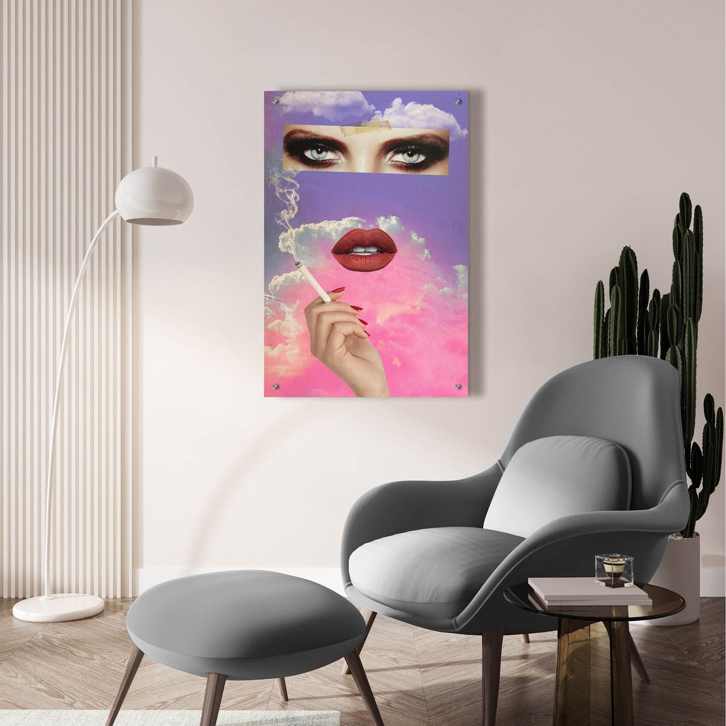 Epic Art 'Vanity' by Elo Marc, Acrylic Glass Wall Art,24x36