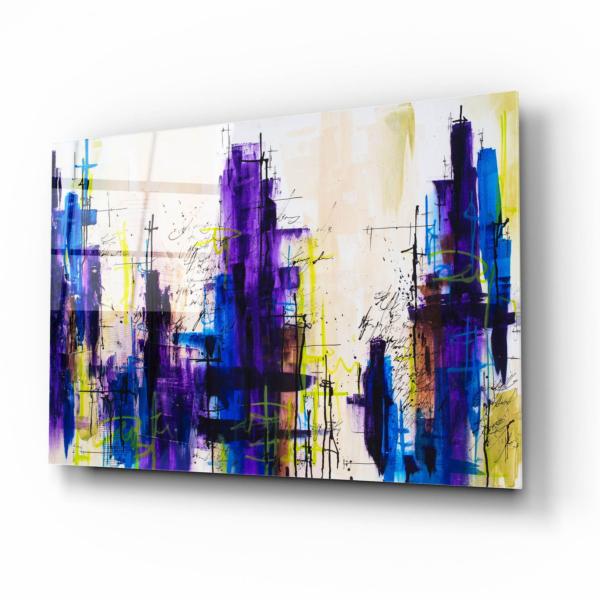 Epic Art 'All That It Sees' by Hanna Bruer, Acrylic Glass Wall Art,16x12