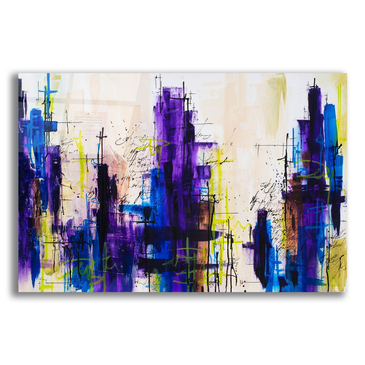 Epic Art 'All That It Sees' by Hanna Bruer, Acrylic Glass Wall Art,16x12