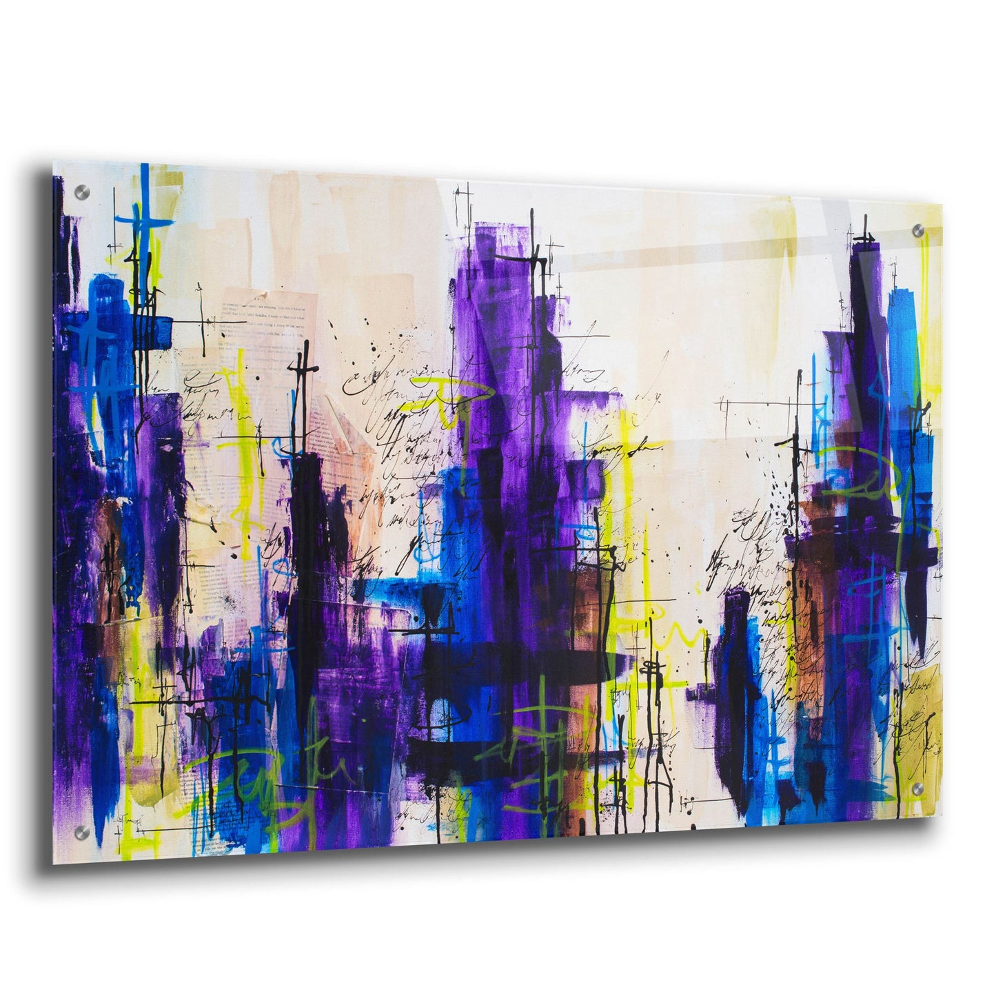 Epic Art 'All That It Sees' by Hanna Bruer, Acrylic Glass Wall Art,36x24