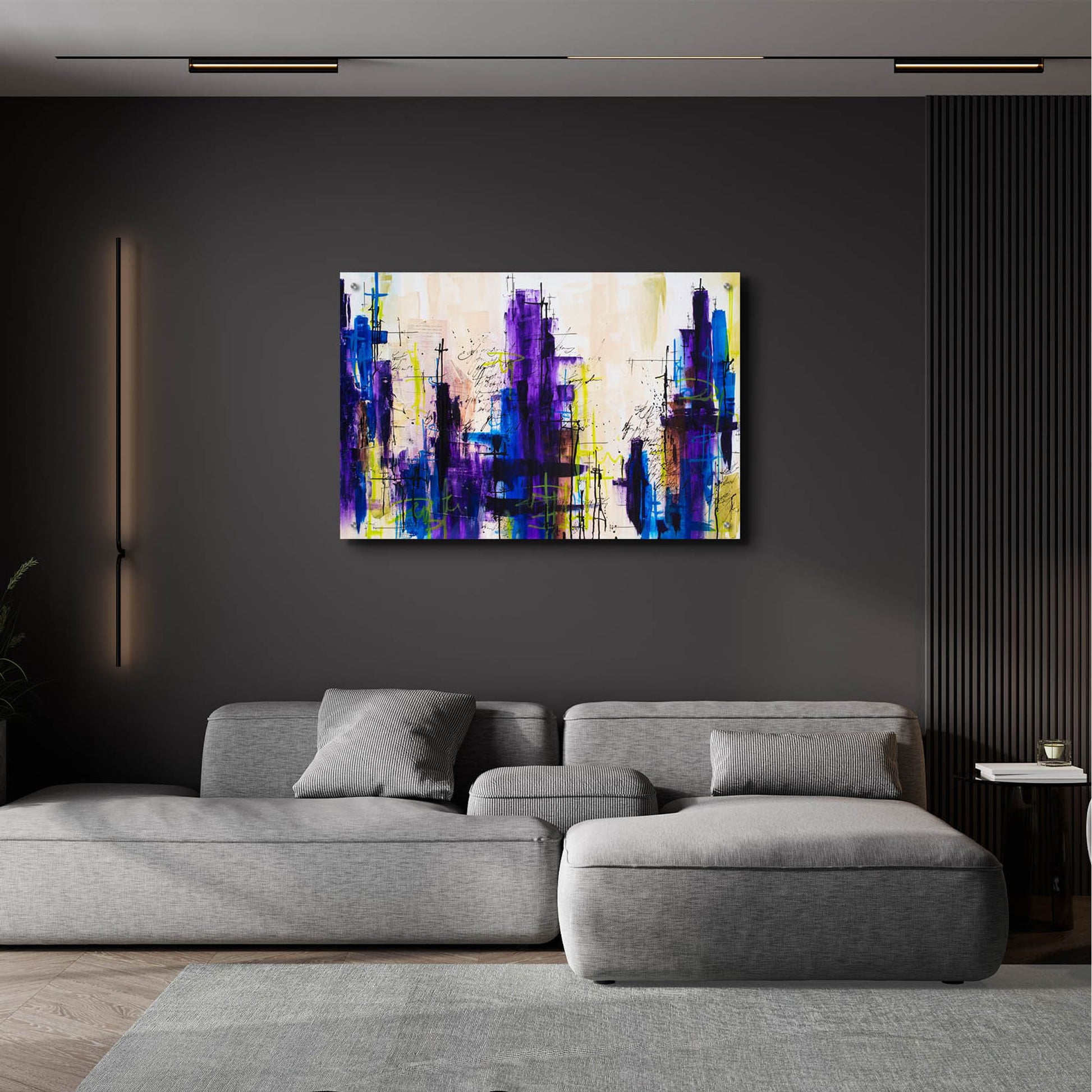 Epic Art 'All That It Sees' by Hanna Bruer, Acrylic Glass Wall Art,36x24