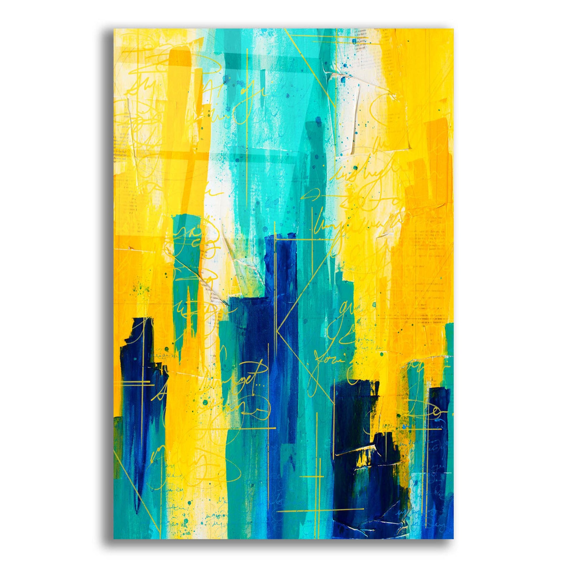 Epic Art 'Apostasy I' by Hanna Bruer, Acrylic Glass Wall Art,12x16