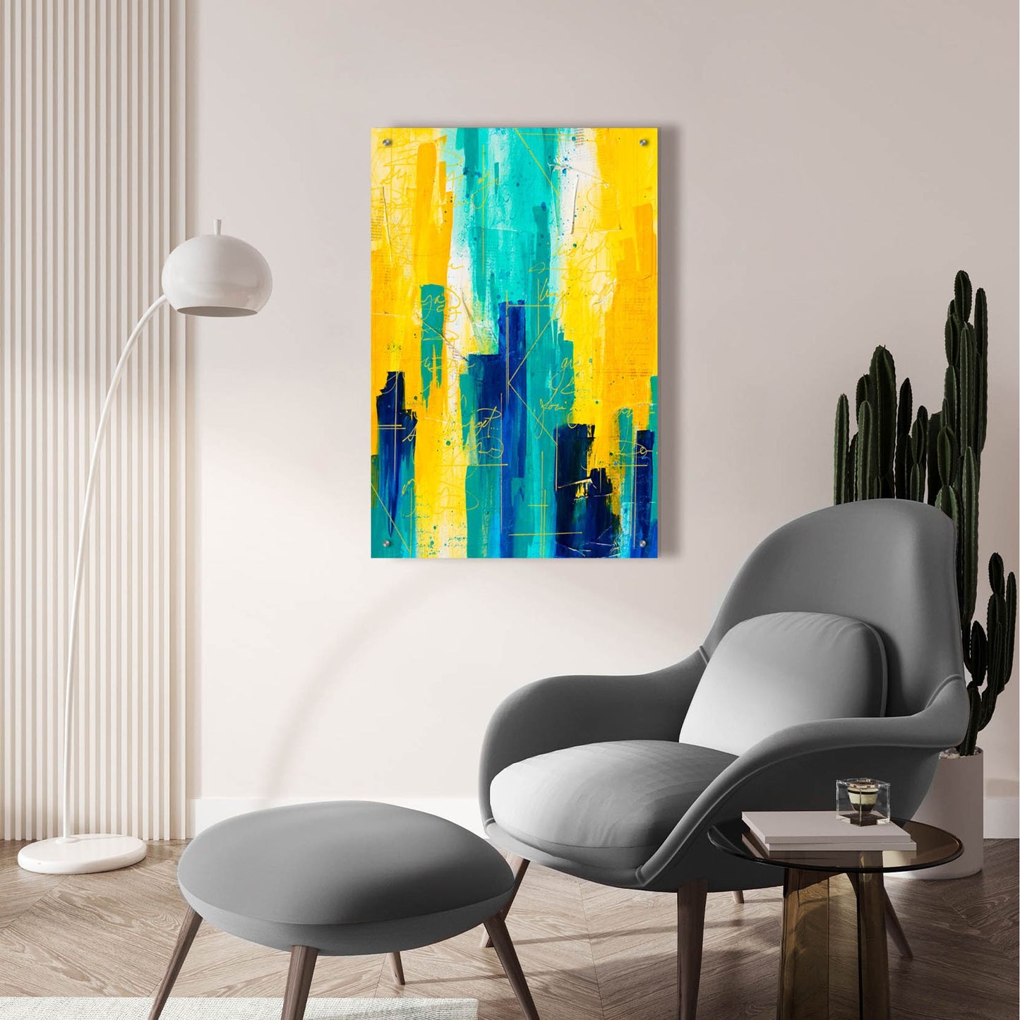 Epic Art 'Apostasy I' by Hanna Bruer, Acrylic Glass Wall Art,24x36