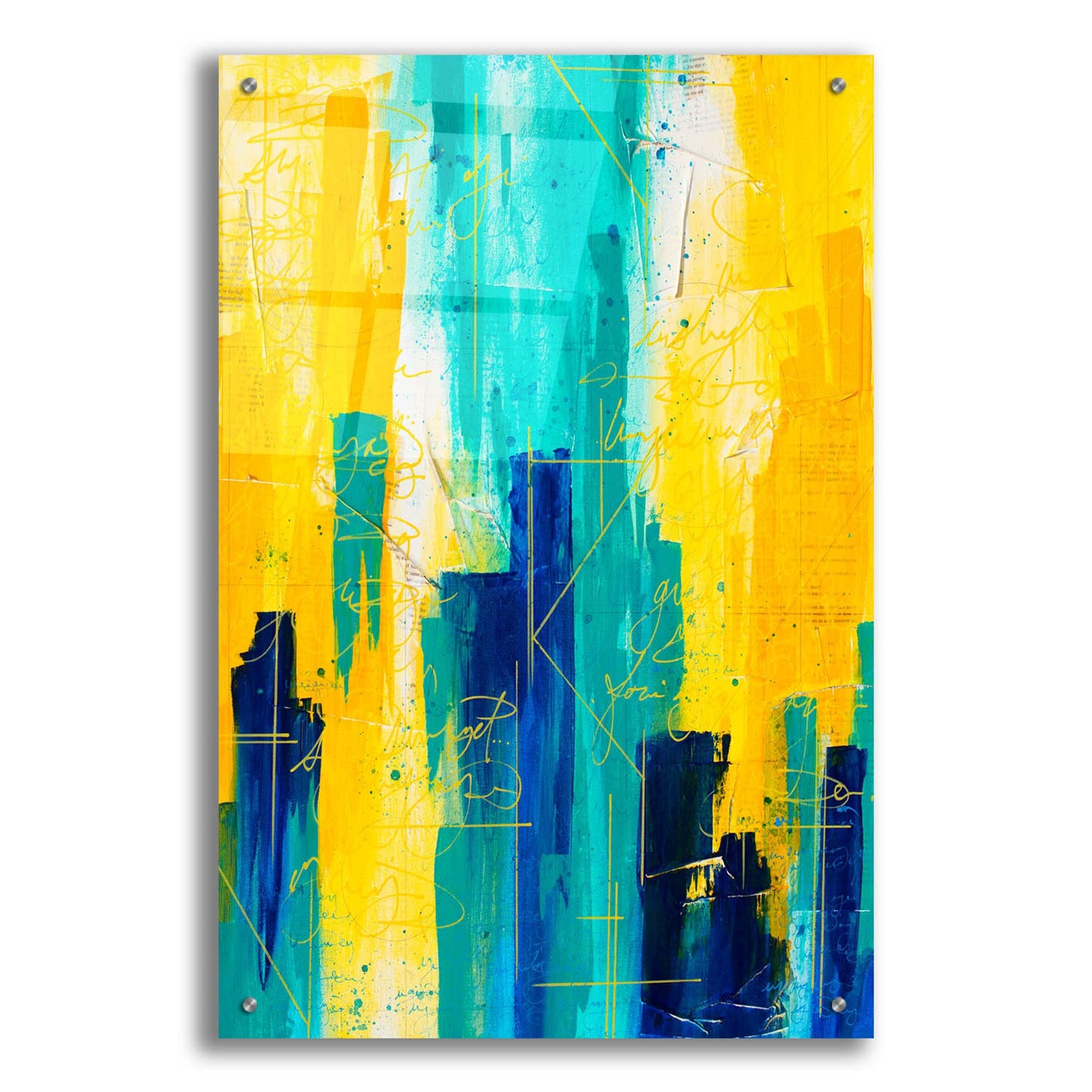 Epic Art 'Apostasy I' by Hanna Bruer, Acrylic Glass Wall Art,24x36