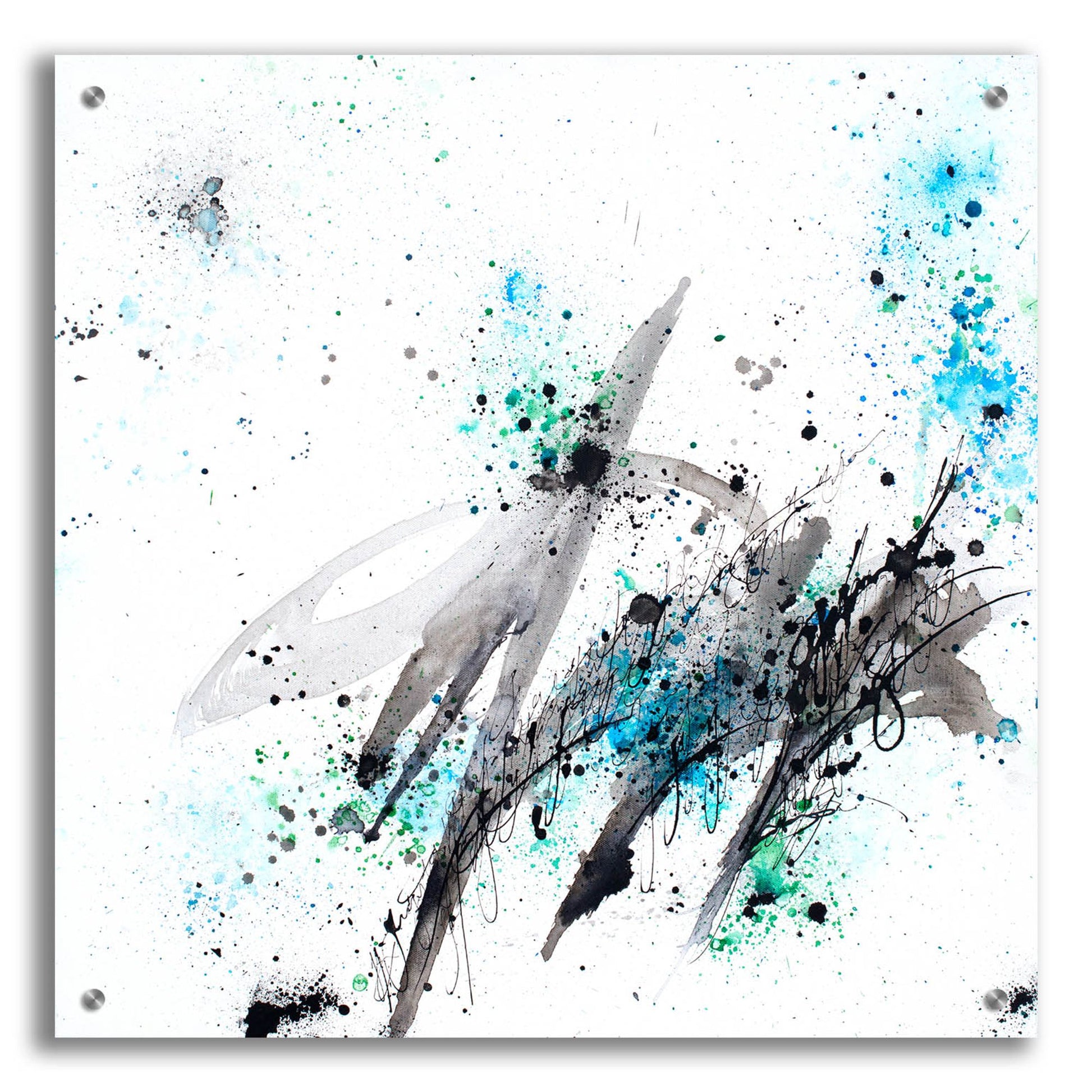 Epic Art 'Tableau Reboot' by Hanna Bruer, Acrylic Glass Wall Art,24x24