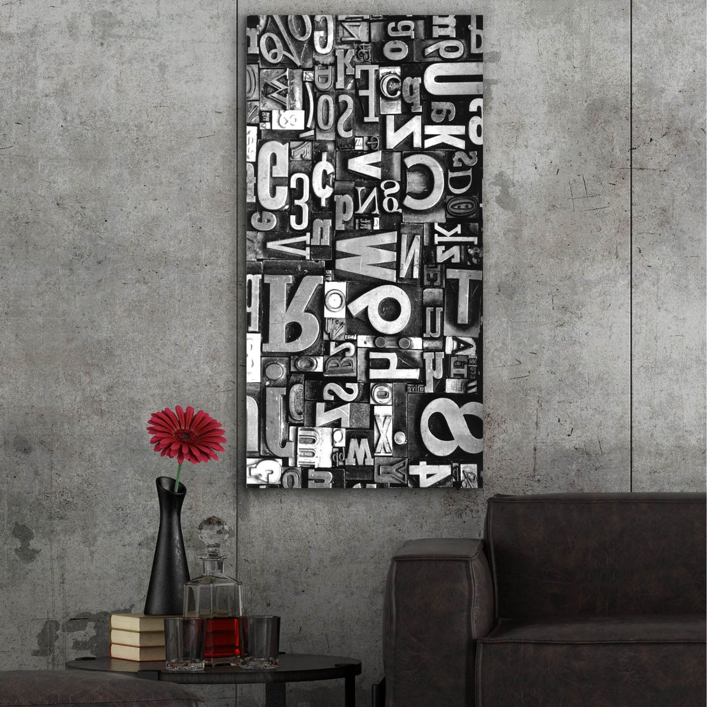 Epic Art 'Typography Photography 2' by Holli Conger, Acrylic Glass Wall Art,24x48