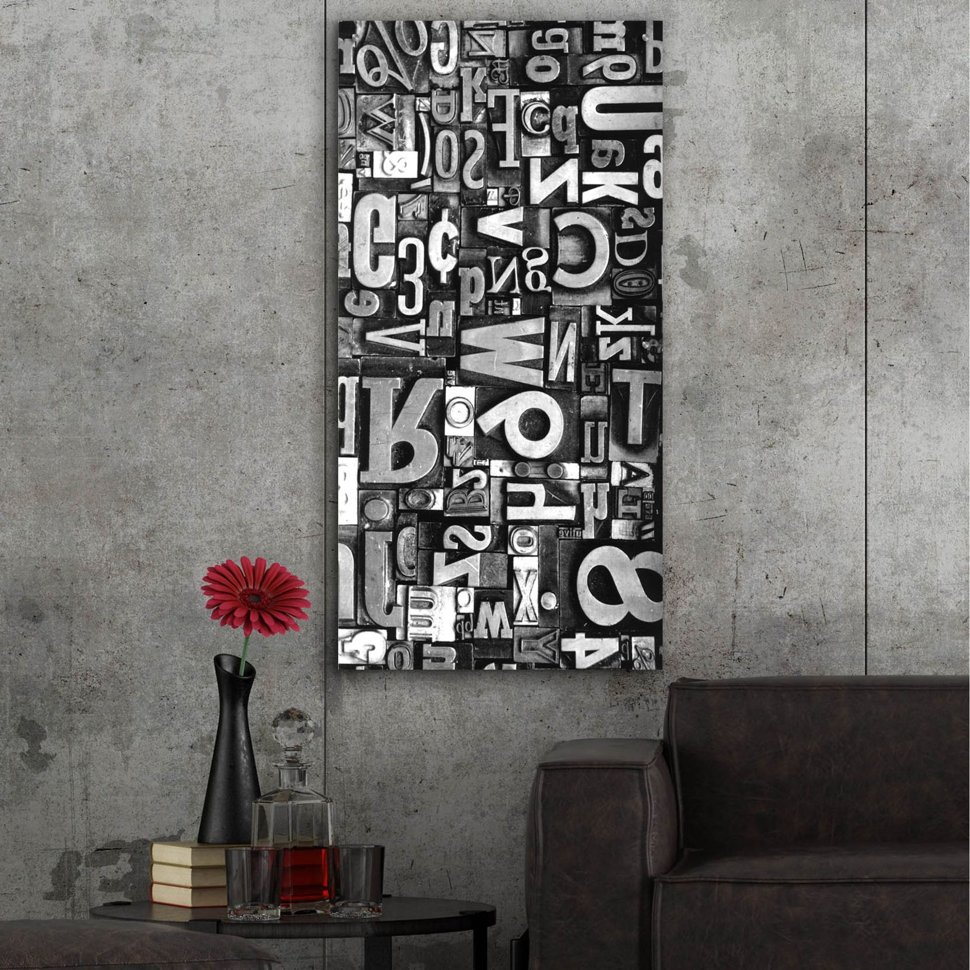 Epic Art 'Typography Photography 2' by Holli Conger, Acrylic Glass Wall Art,24x48