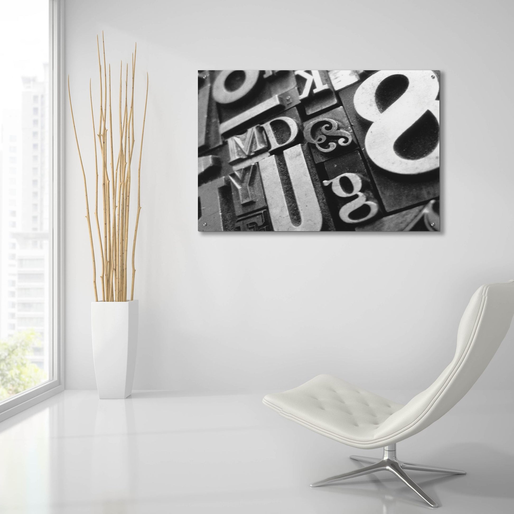 Epic Art 'Typography Photography 9' by Holli Conger, Acrylic Glass Wall Art,36x24