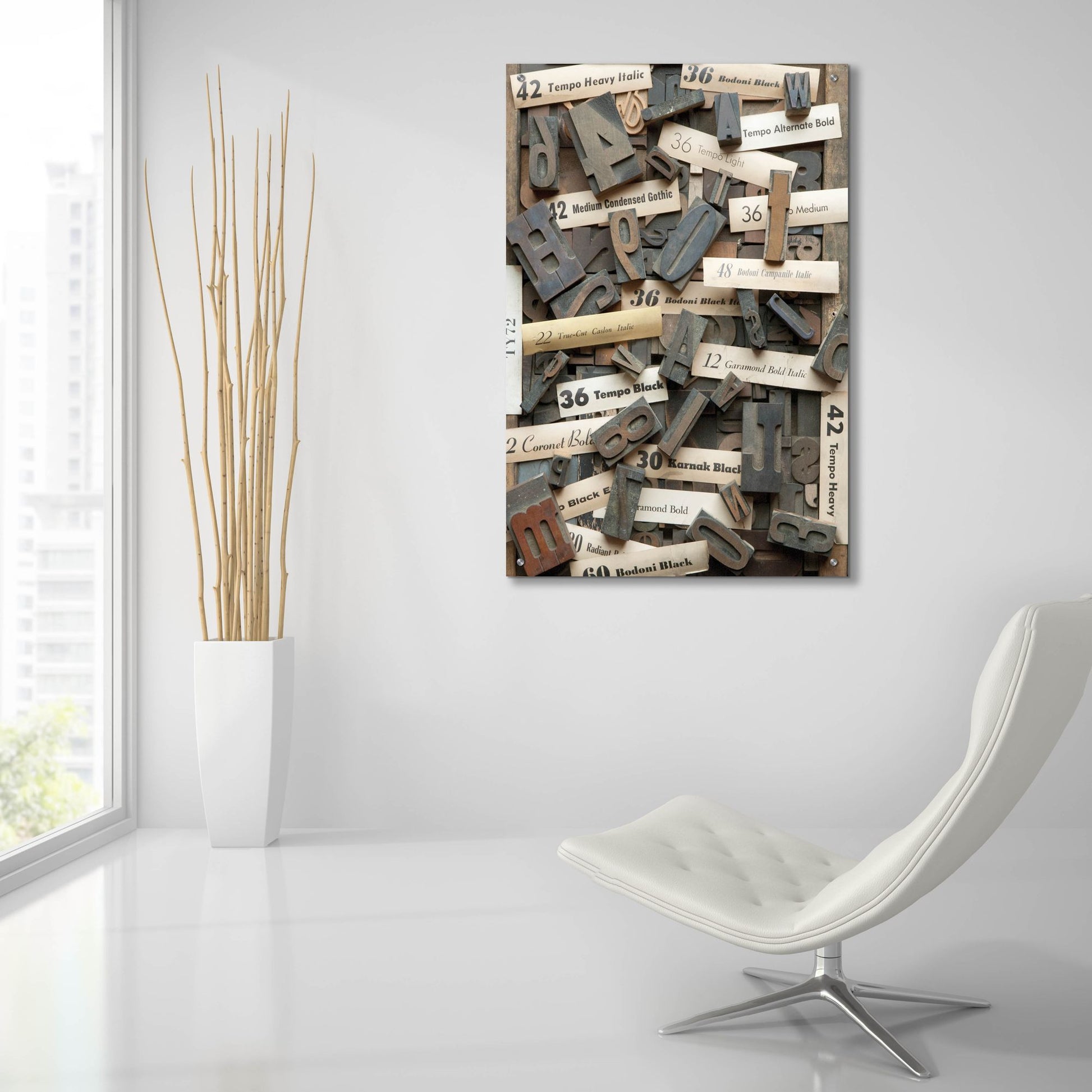 Epic Art 'Typography Photography 10' by Holli Conger, Acrylic Glass Wall Art,24x36