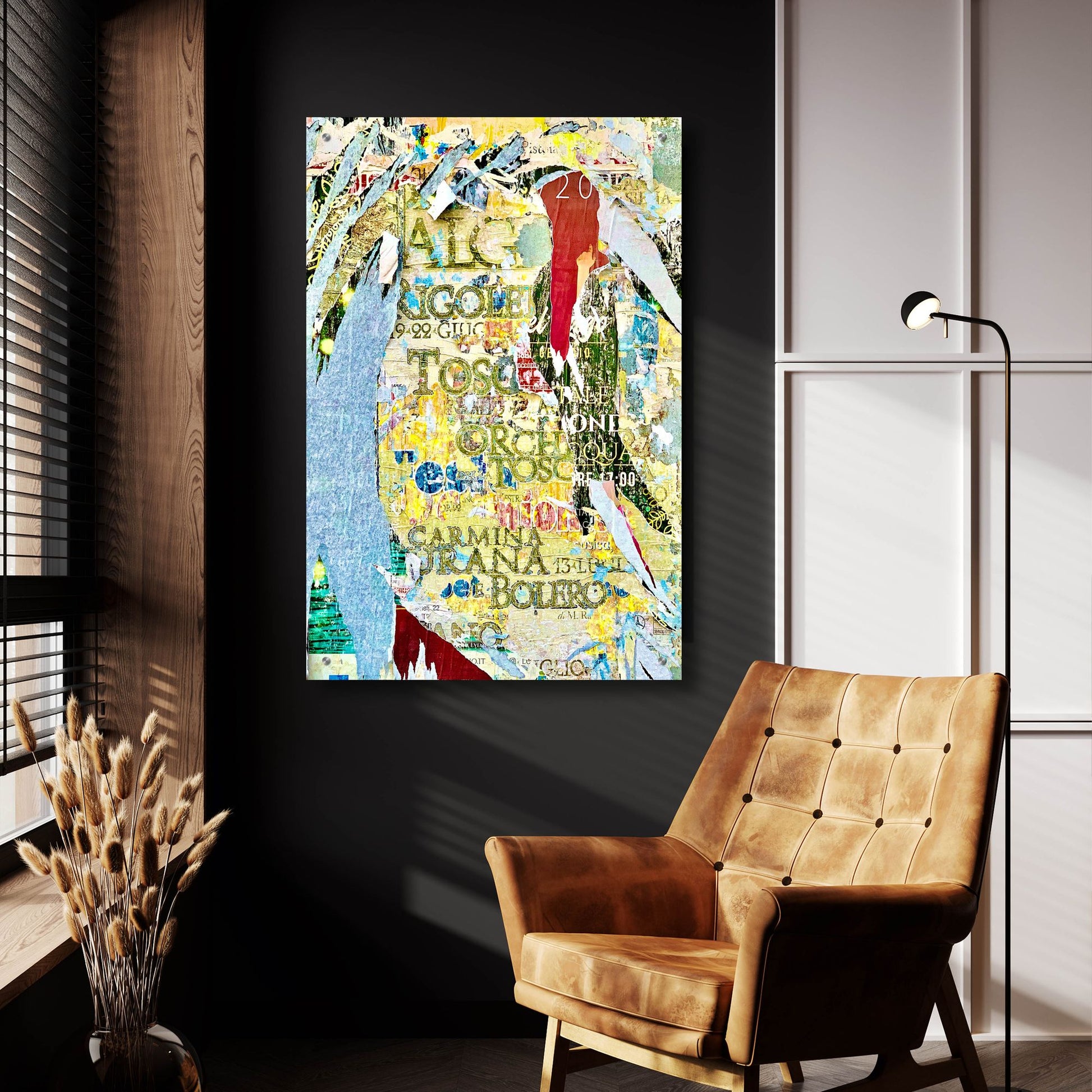 Epic Art 'Bus Poster Remnant Siena 0' by IMB, Acrylic Glass Wall Art,24x36