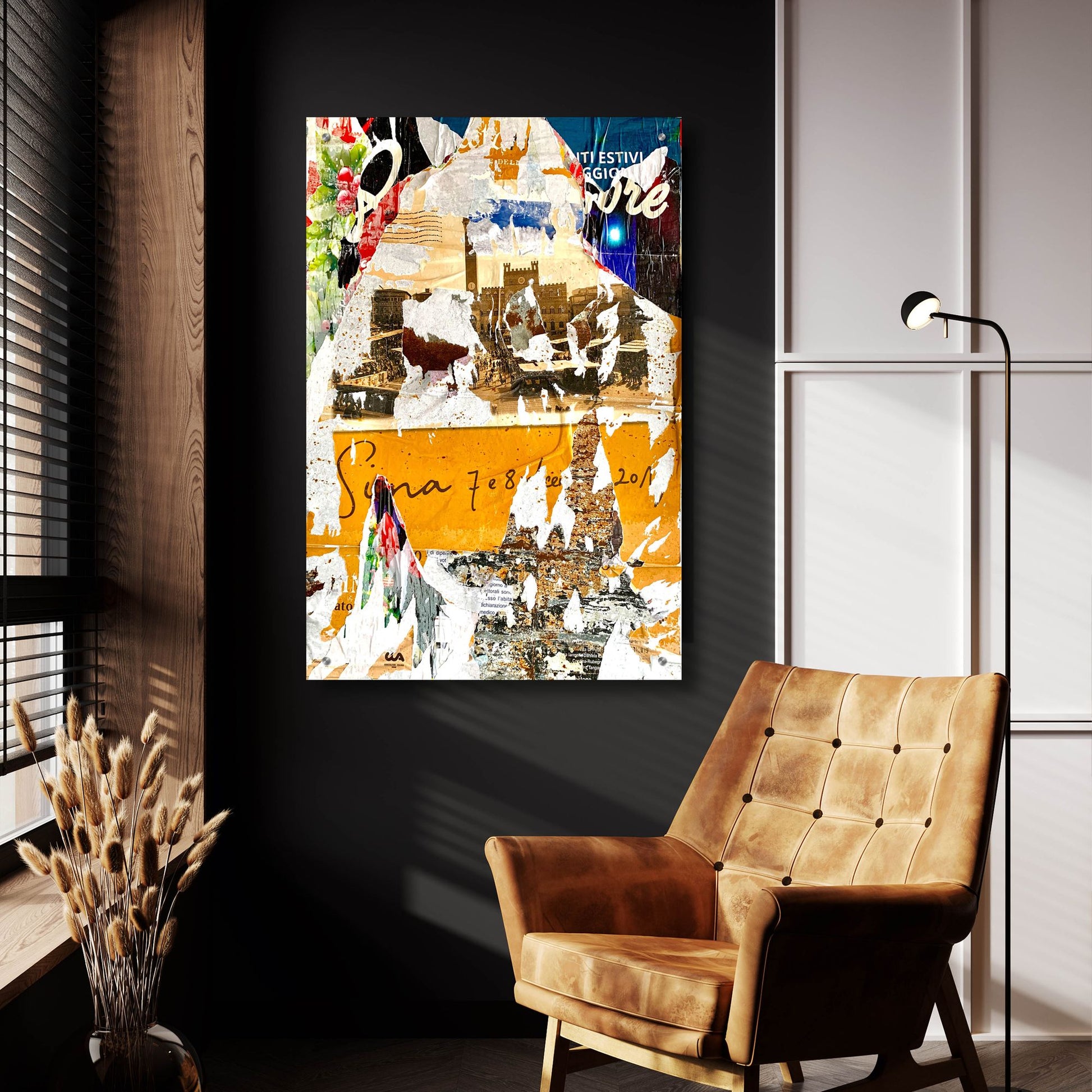 Epic Art 'Bus Poster Remnant Siena 1' by IMB, Acrylic Glass Wall Art,24x36