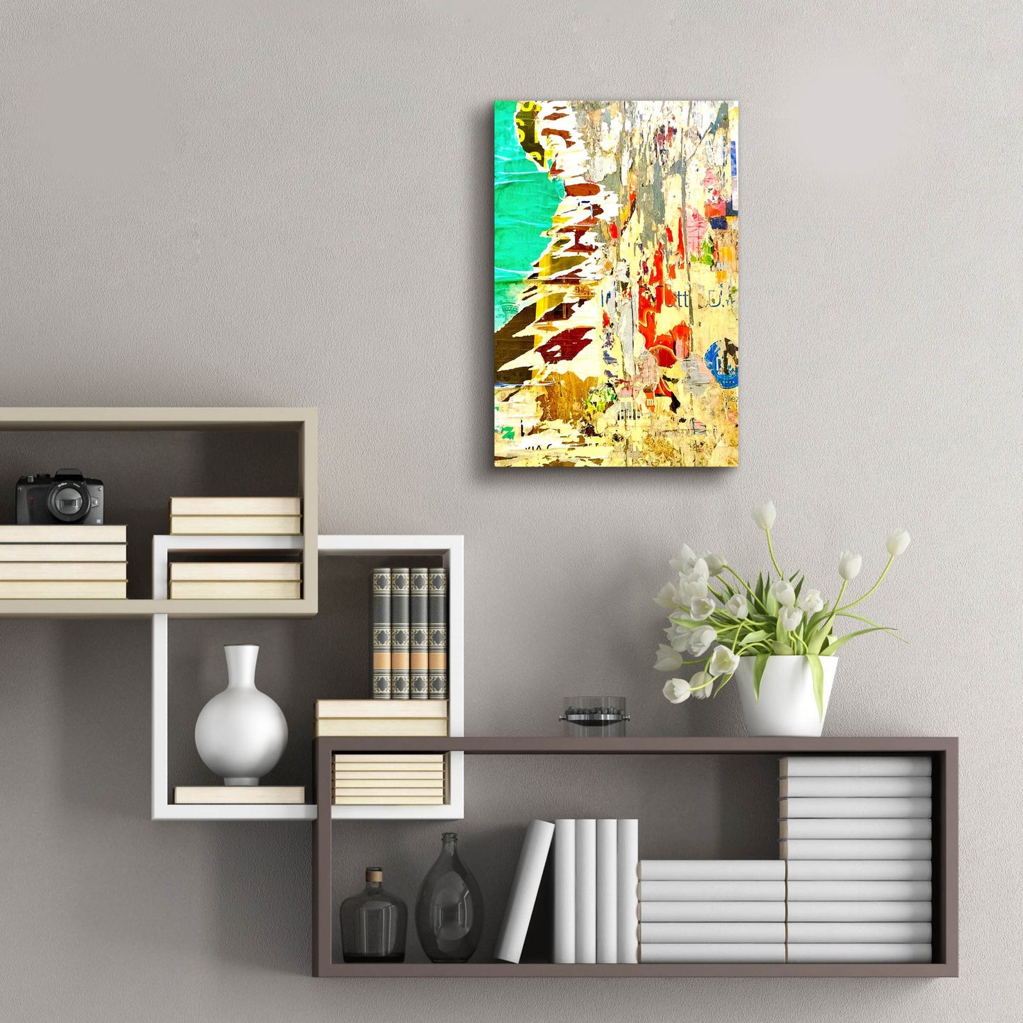 Epic Art 'Bus Poster Remnant Siena 7' by IMB, Acrylic Glass Wall Art,16x24