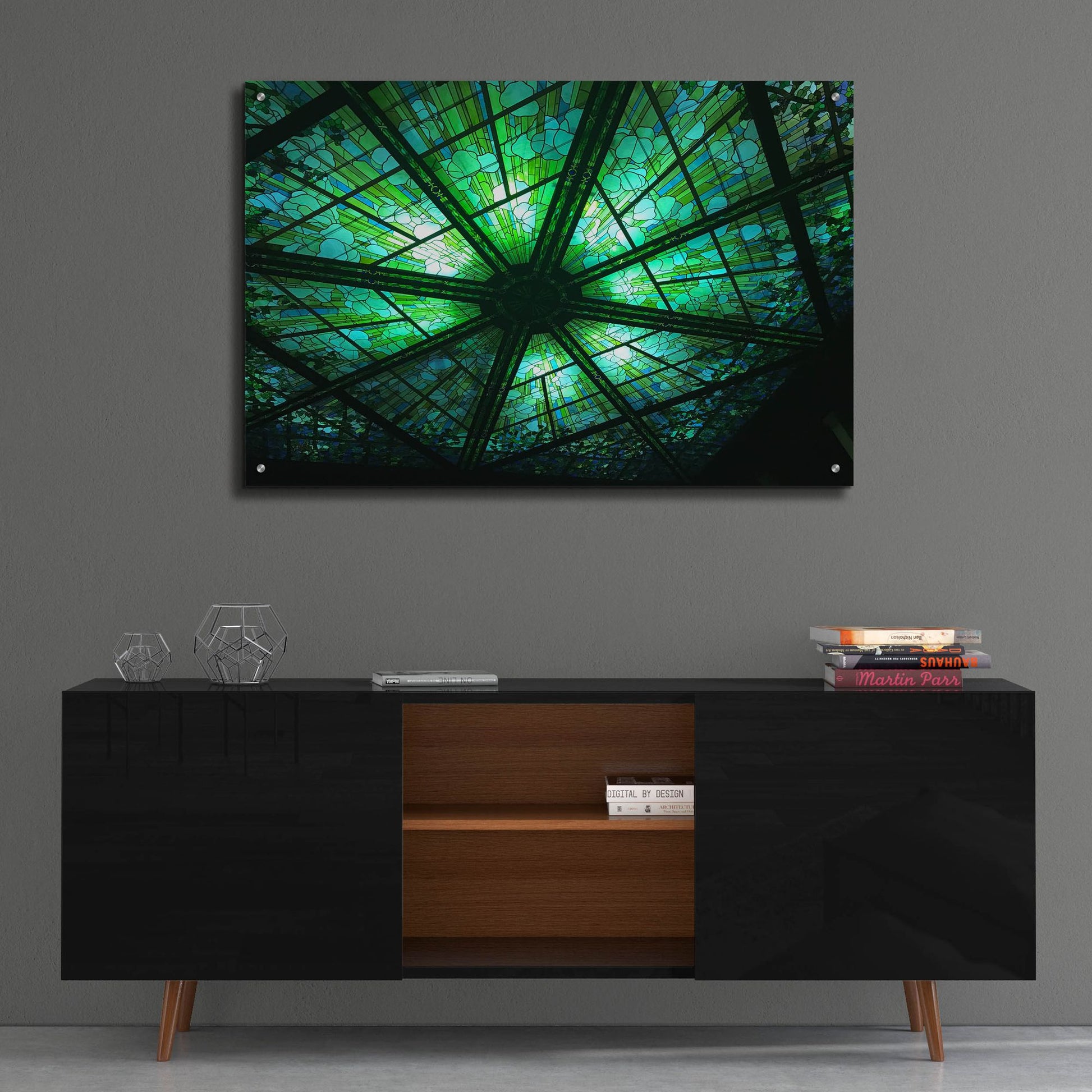 Epic Art 'Divine Design' by IMB, Acrylic Glass Wall Art,36x24