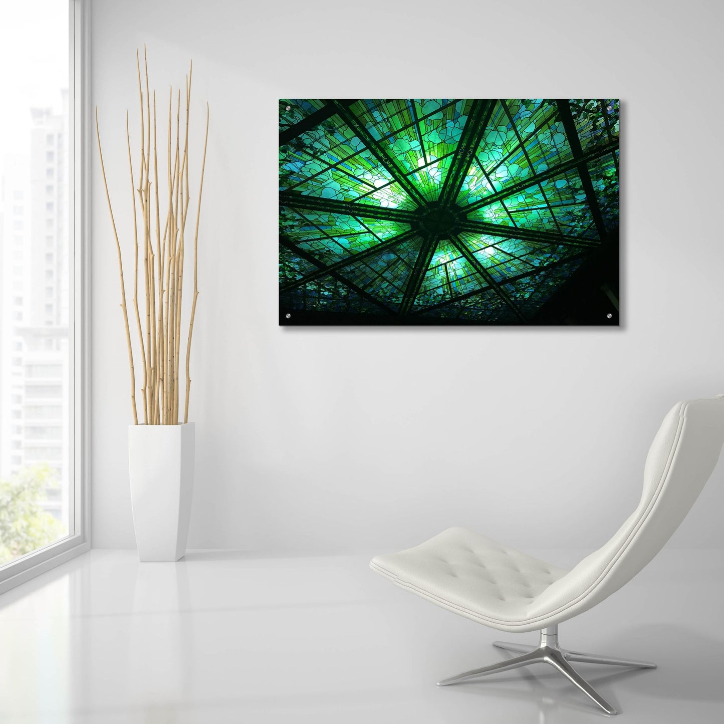 Epic Art 'Divine Design' by IMB, Acrylic Glass Wall Art,36x24