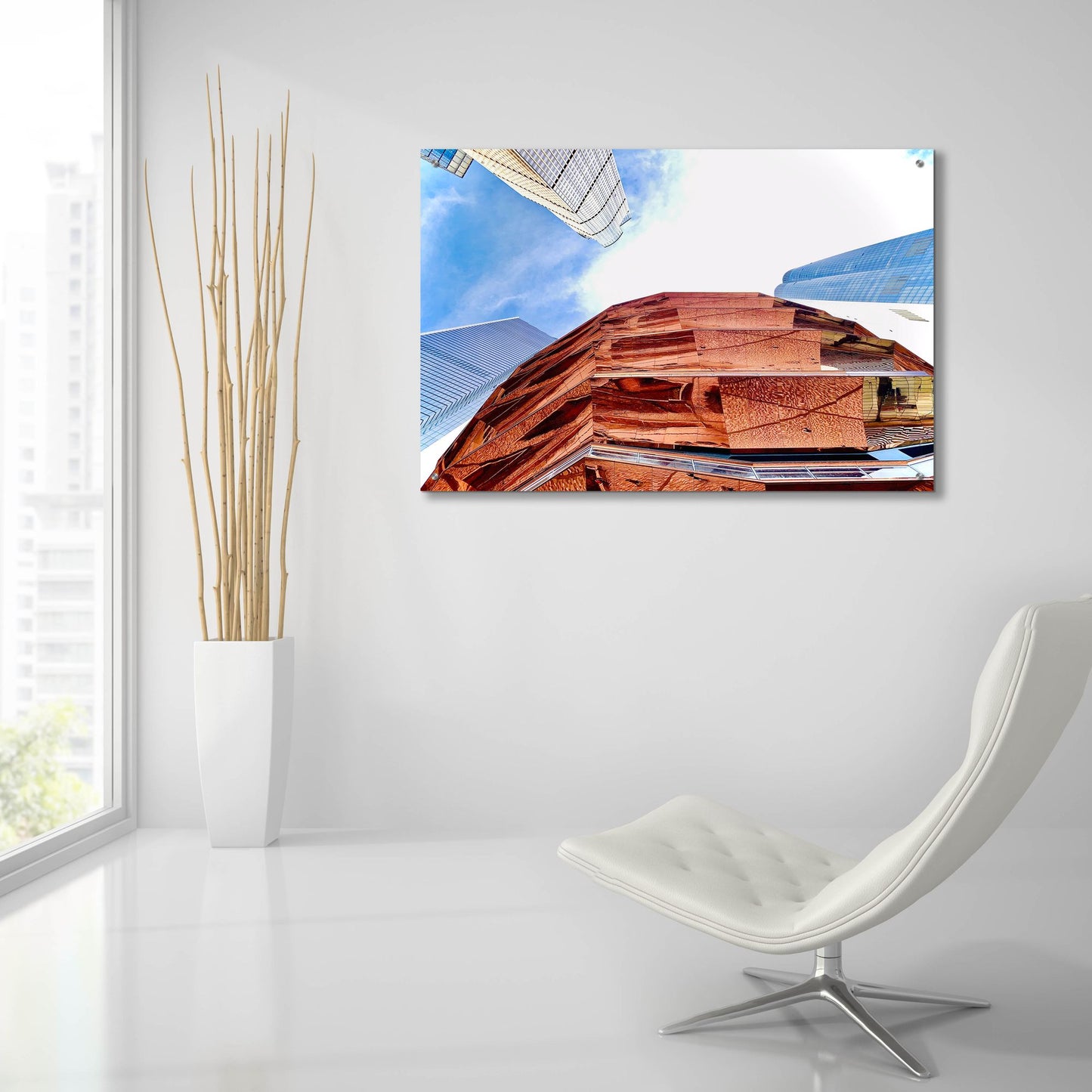 Epic Art 'NYC High Sky Line' by IMB, Acrylic Glass Wall Art,36x24