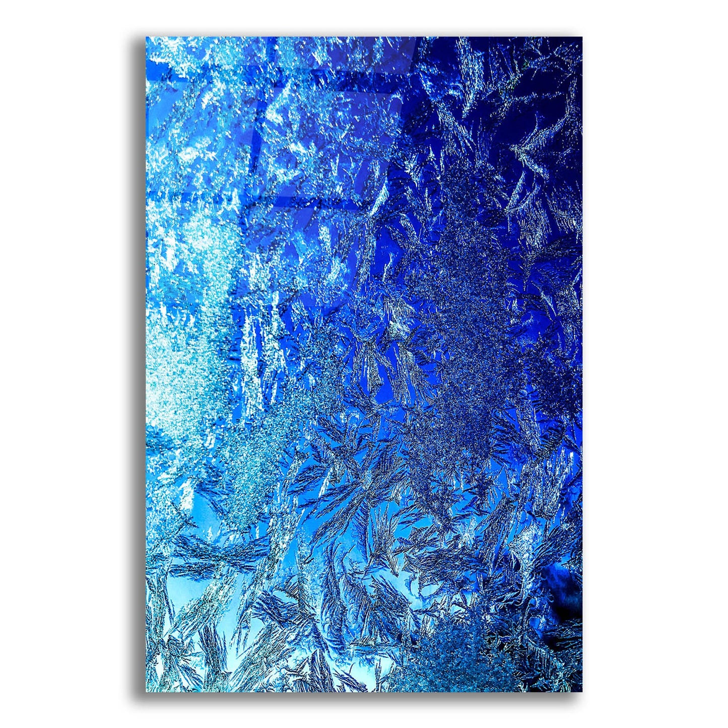 Epic Art 'Windshield Ice Blue 1' by IMB, Acrylic Glass Wall Art,12x16