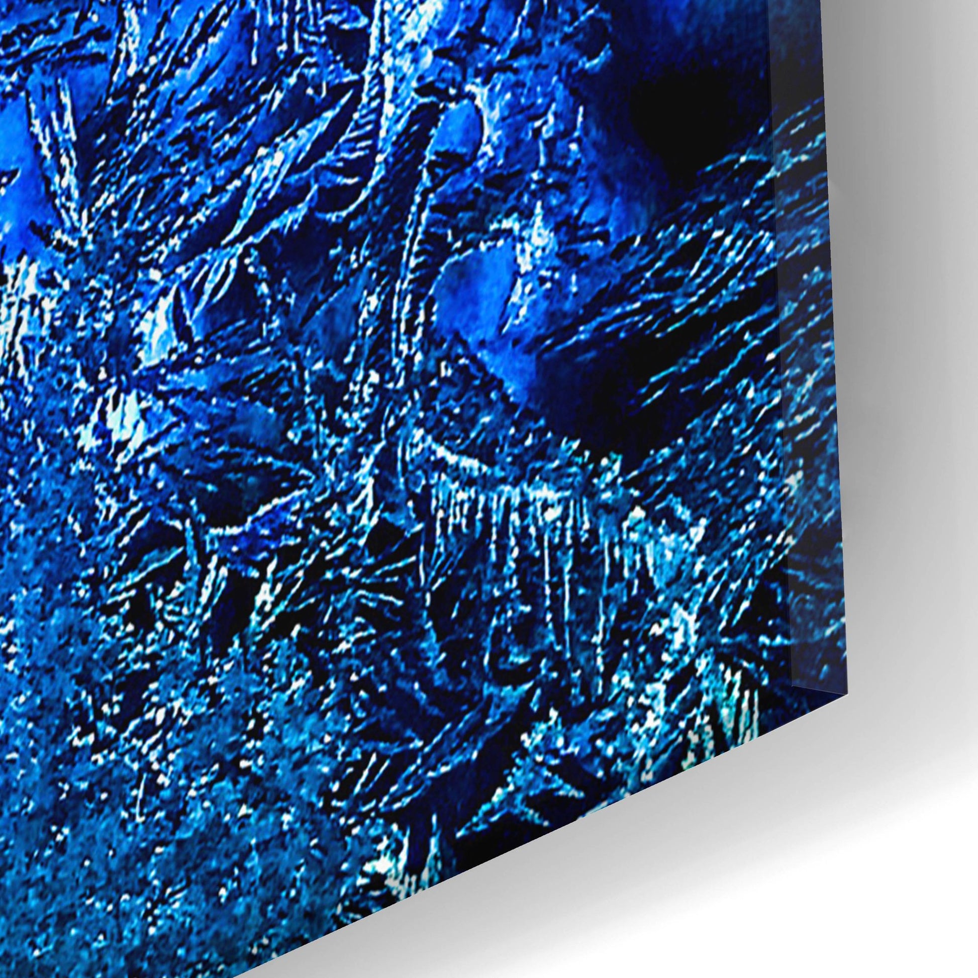 Epic Art 'Windshield Ice Blue 1' by IMB, Acrylic Glass Wall Art,16x24