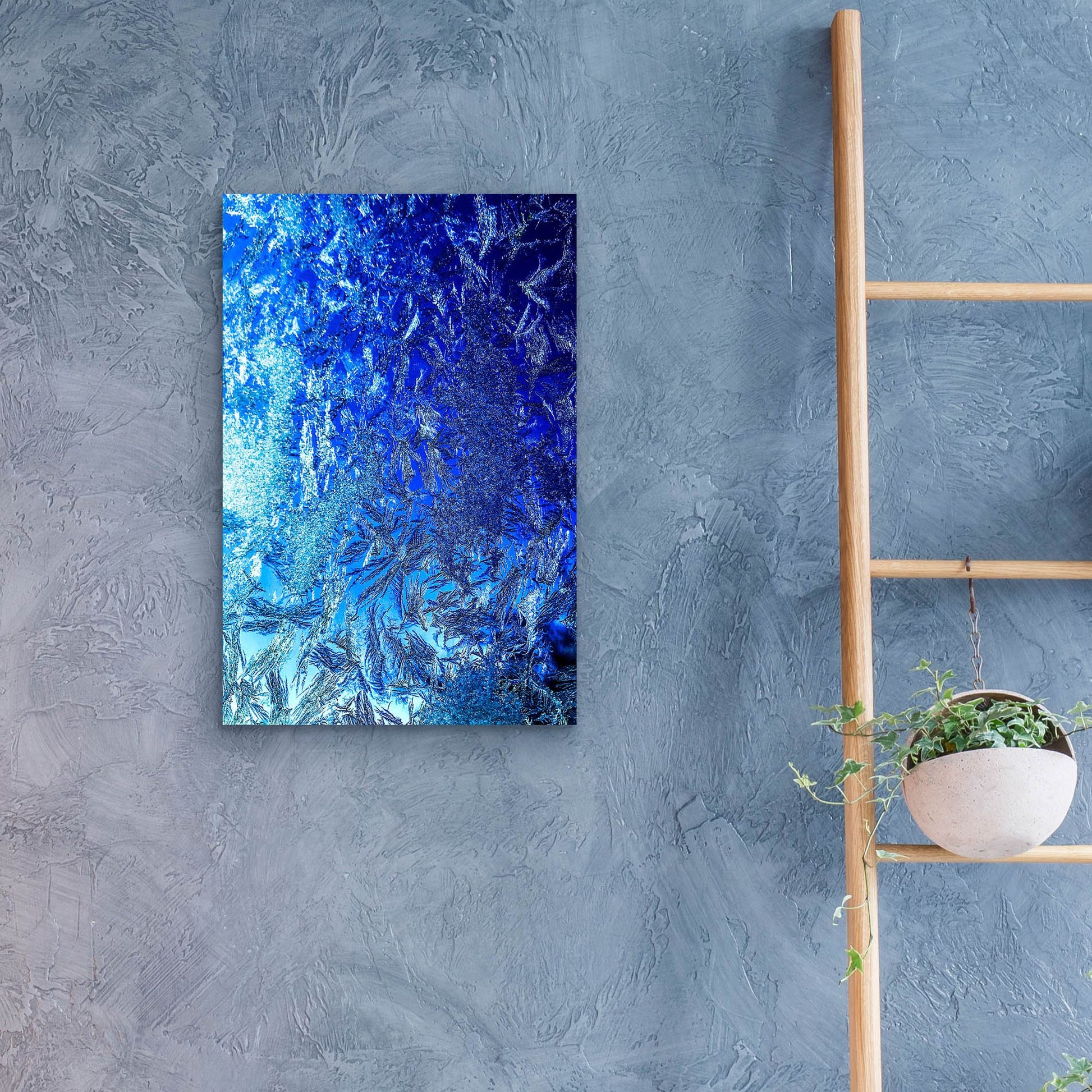 Epic Art 'Windshield Ice Blue 1' by IMB, Acrylic Glass Wall Art,16x24