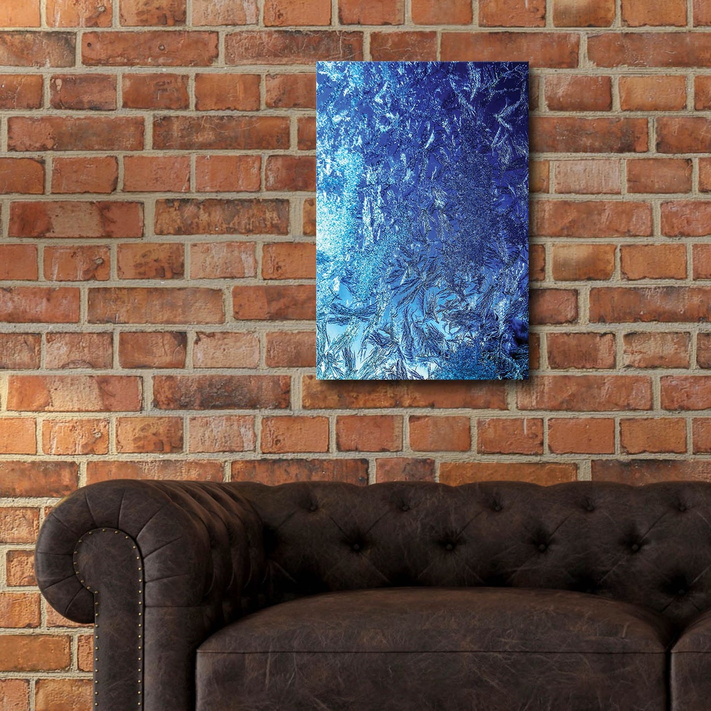 Epic Art 'Windshield Ice Blue 1' by IMB, Acrylic Glass Wall Art,16x24