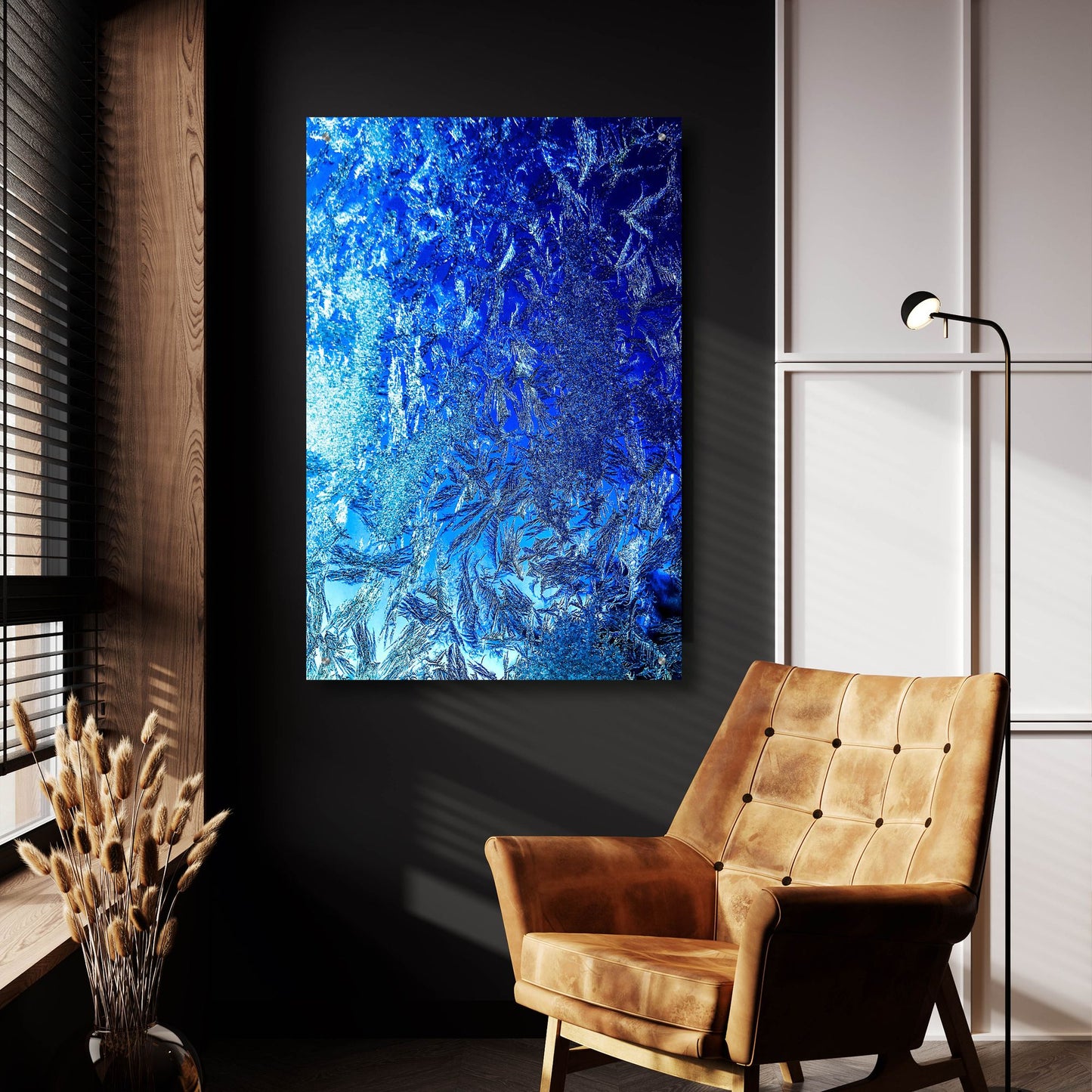 Epic Art 'Windshield Ice Blue 1' by IMB, Acrylic Glass Wall Art,24x36