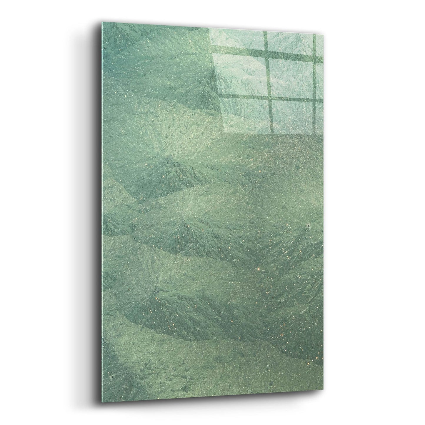 Epic Art 'Windshield Ice Green 1' by IMB, Acrylic Glass Wall Art,12x16