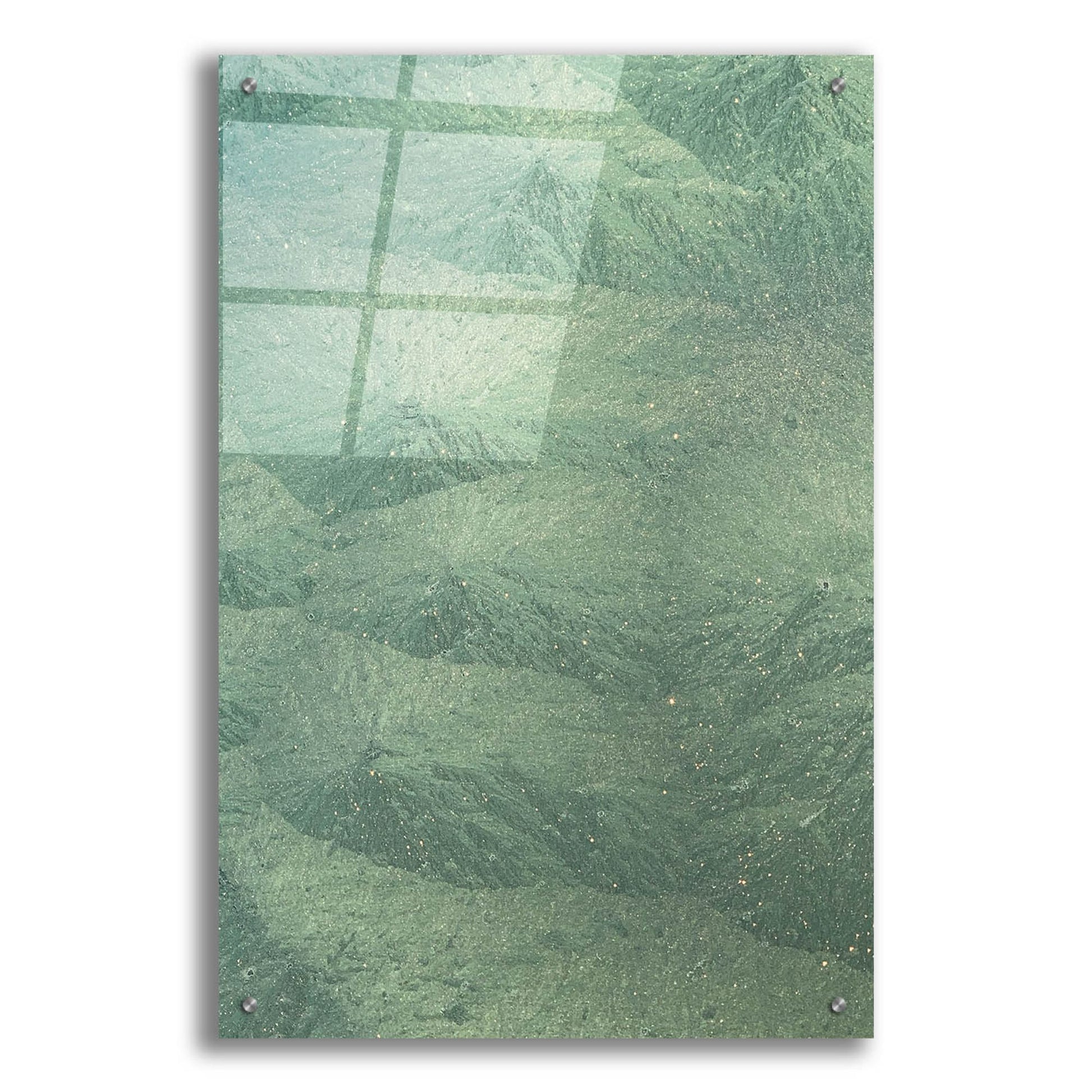 Epic Art 'Windshield Ice Green 1' by IMB, Acrylic Glass Wall Art,24x36