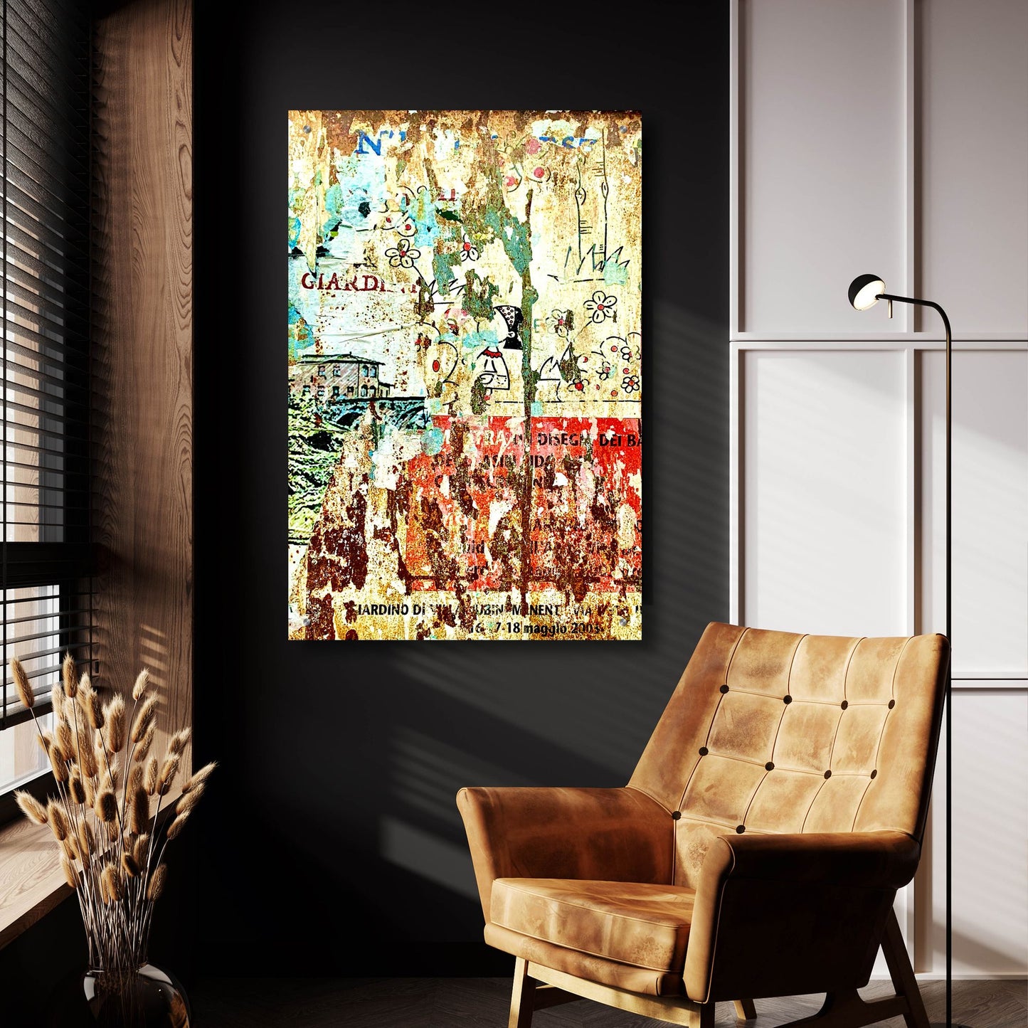 Epic Art 'Bus Poster Remnant Siena 18' by IMB, Acrylic Glass Wall Art,24x36