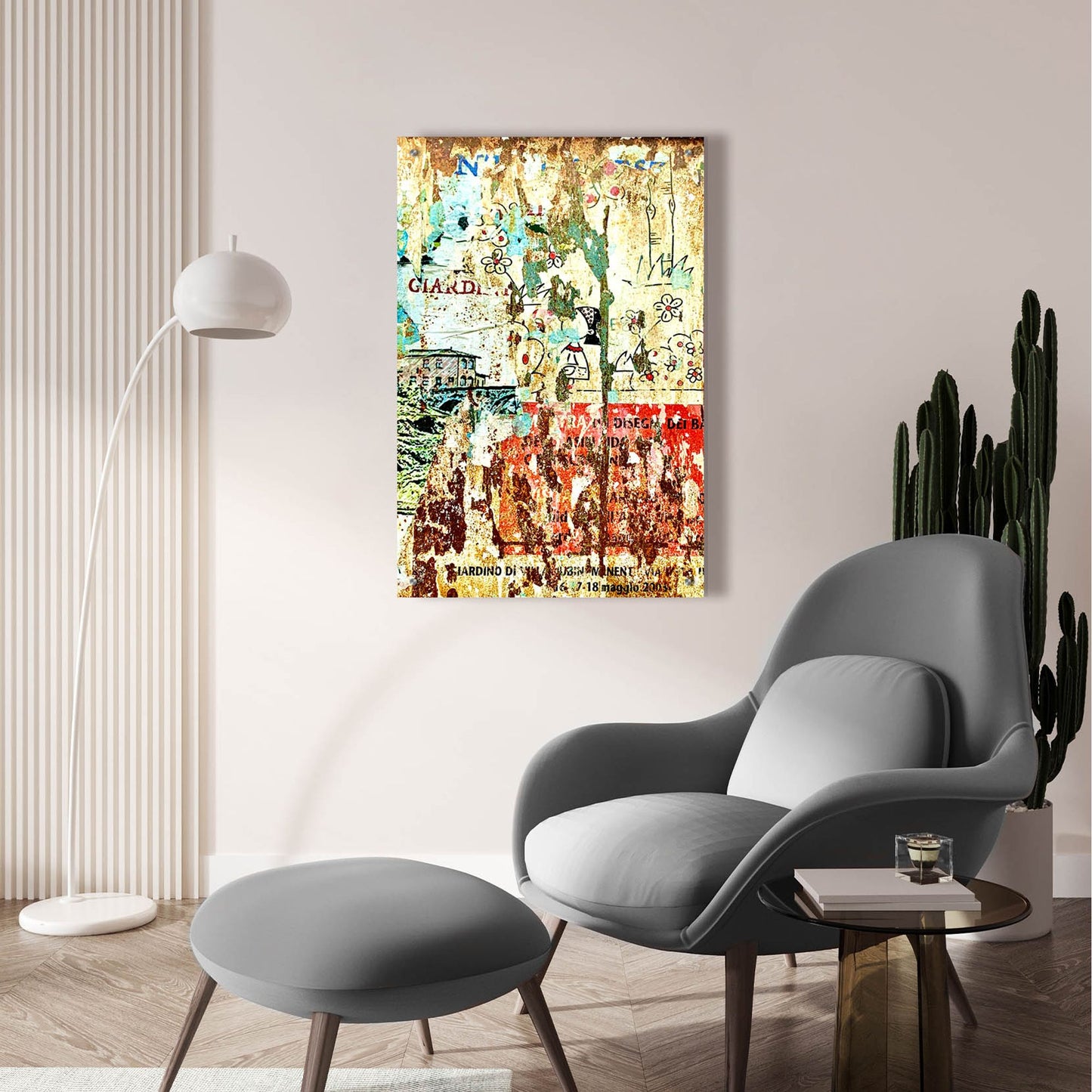 Epic Art 'Bus Poster Remnant Siena 18' by IMB, Acrylic Glass Wall Art,24x36