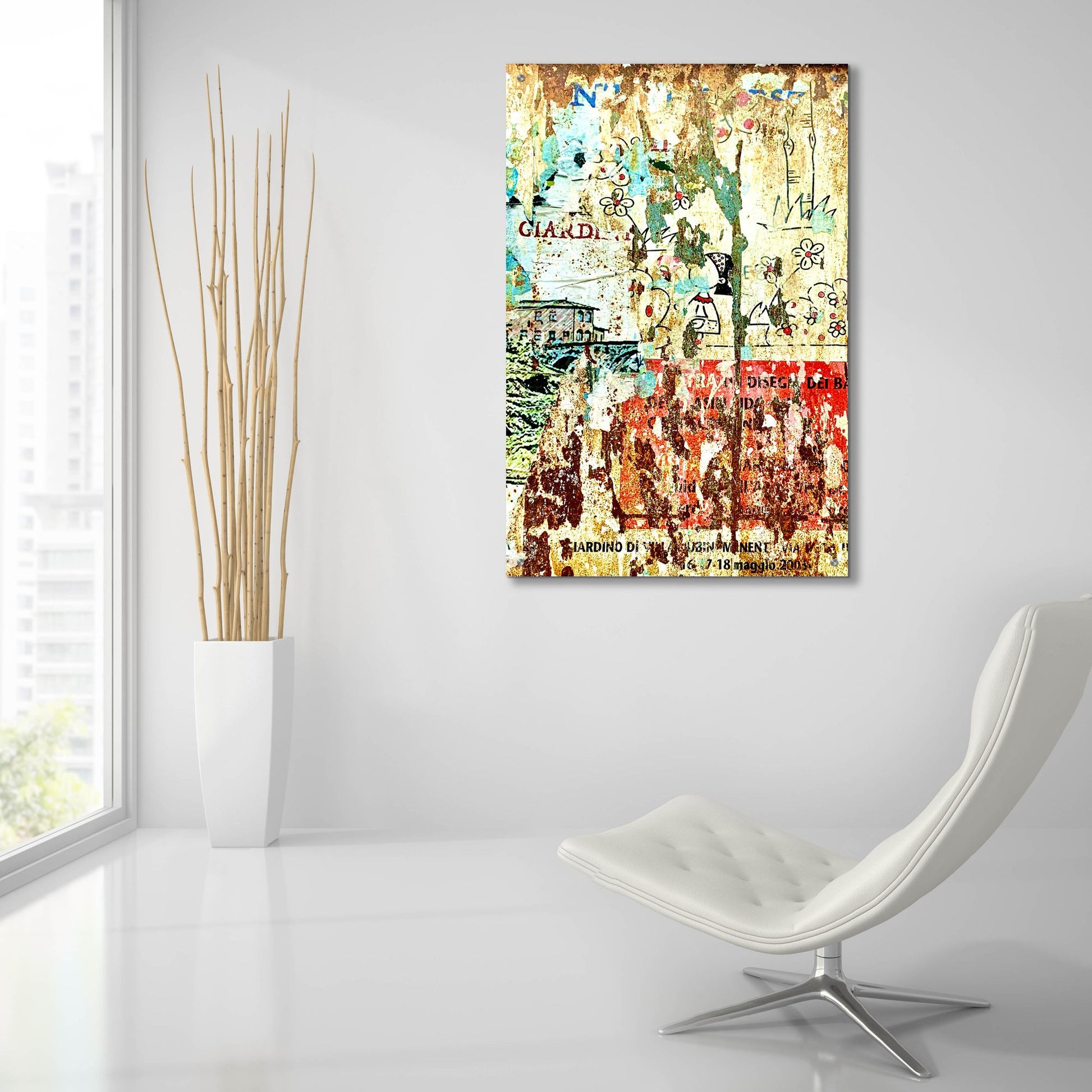 Epic Art 'Bus Poster Remnant Siena 18' by IMB, Acrylic Glass Wall Art,24x36