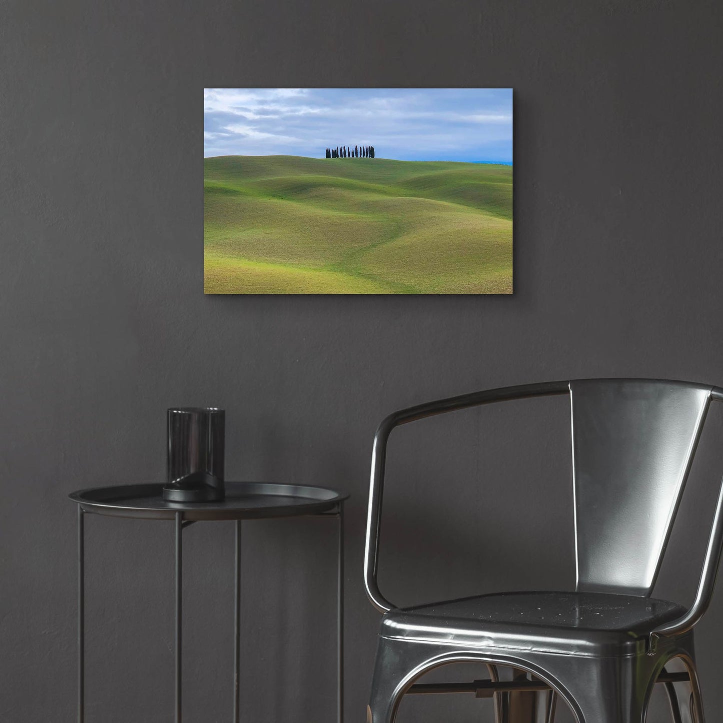 Epic Art 'Val d'Orcia Respite' by IMB, Acrylic Glass Wall Art,24x16